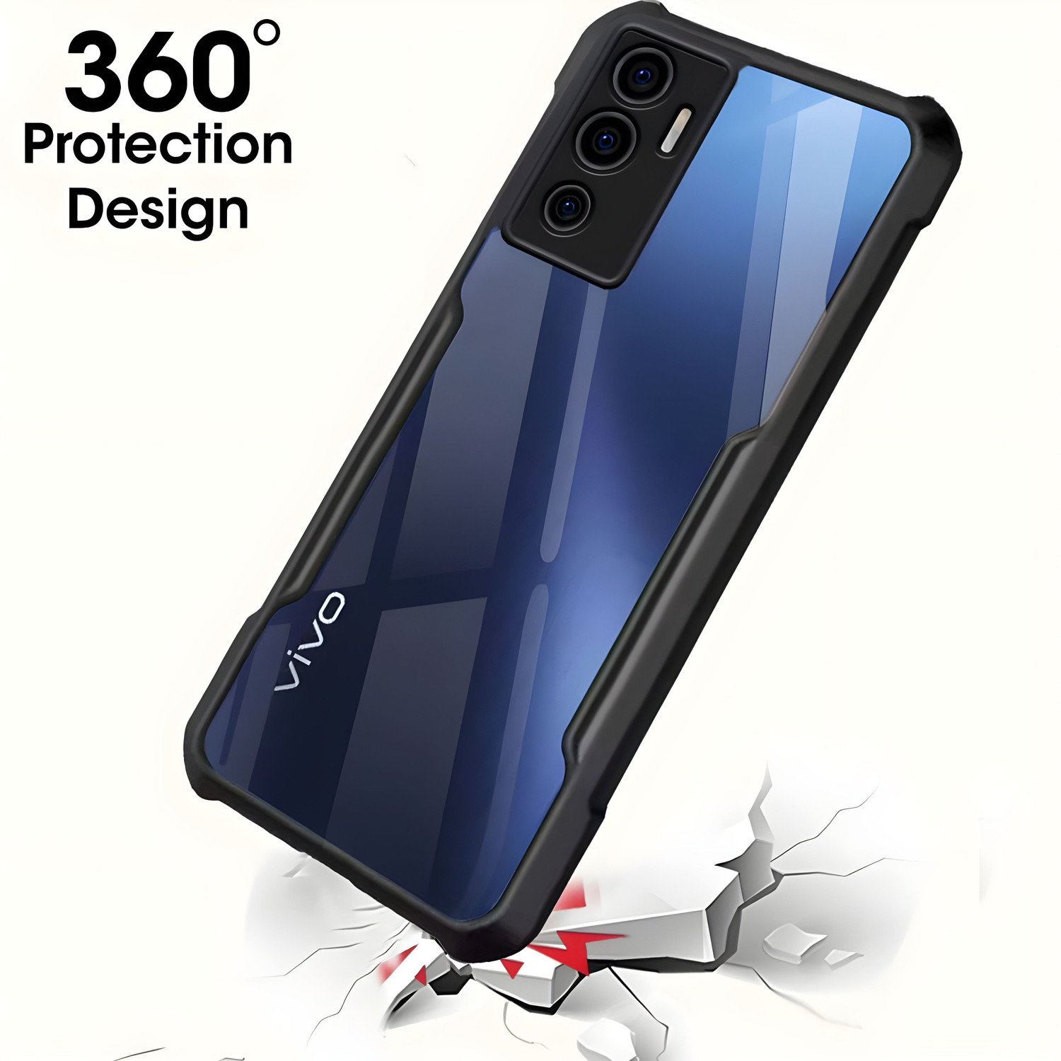 Image of ADI Creations Back Cover for vivo V23e 5G