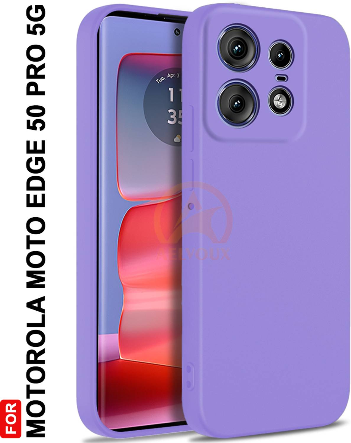 AelVouX Back Cover for Moto Edge 50 Pro 5G