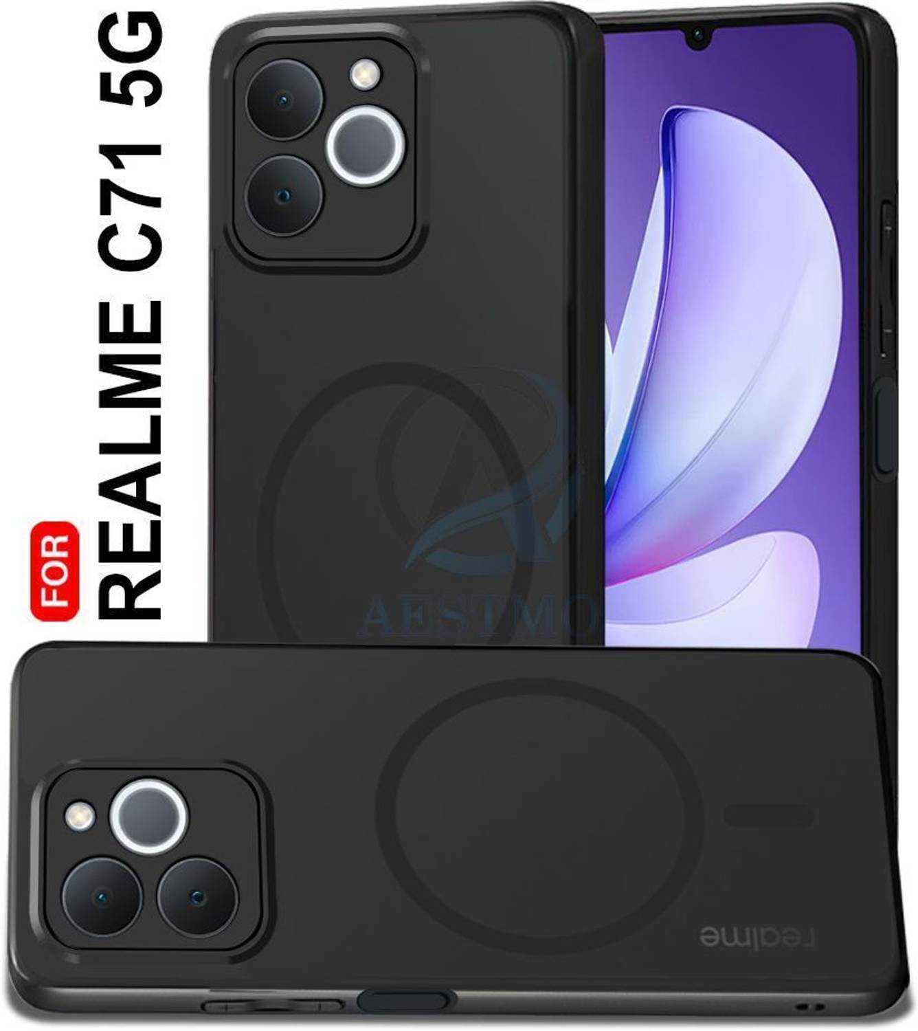 AESTMO Back Cover for Realme C71 5G