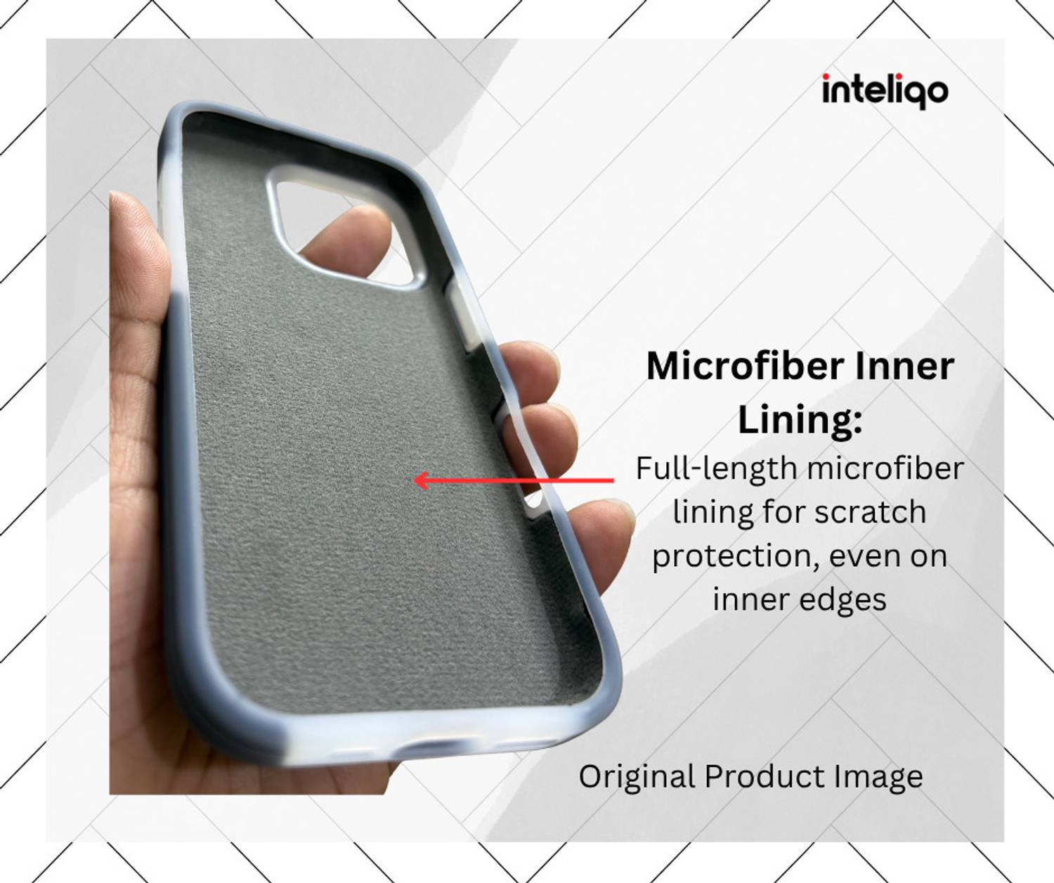 inteliqo iPhone 15 Back Cover Blue - Image 4