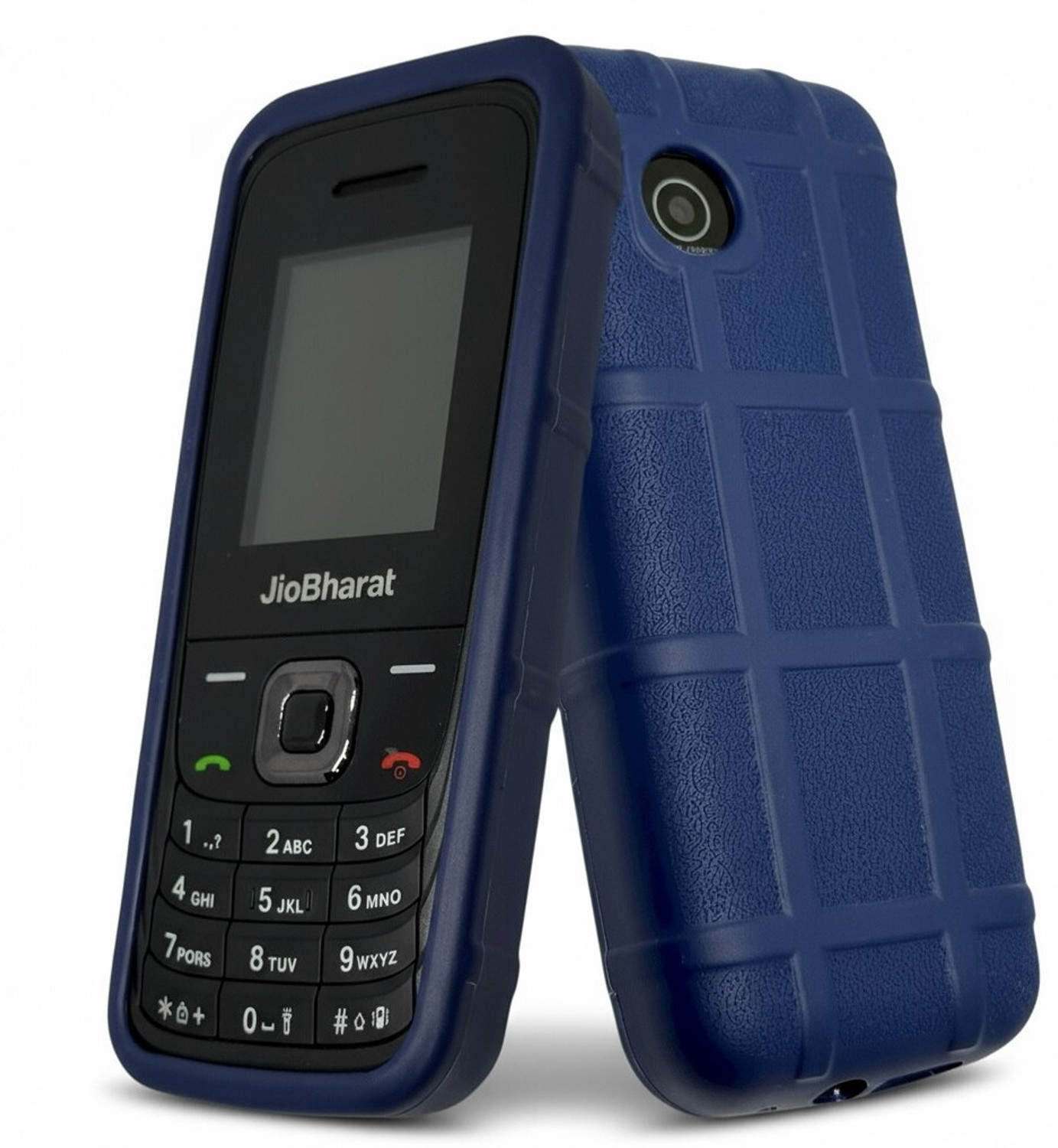 Image of Gizmofreaks Back Cover for Jio Bharat V4 4G Model No.: JBV191M2 Keypad Mobile Feature Phone Rugged Case