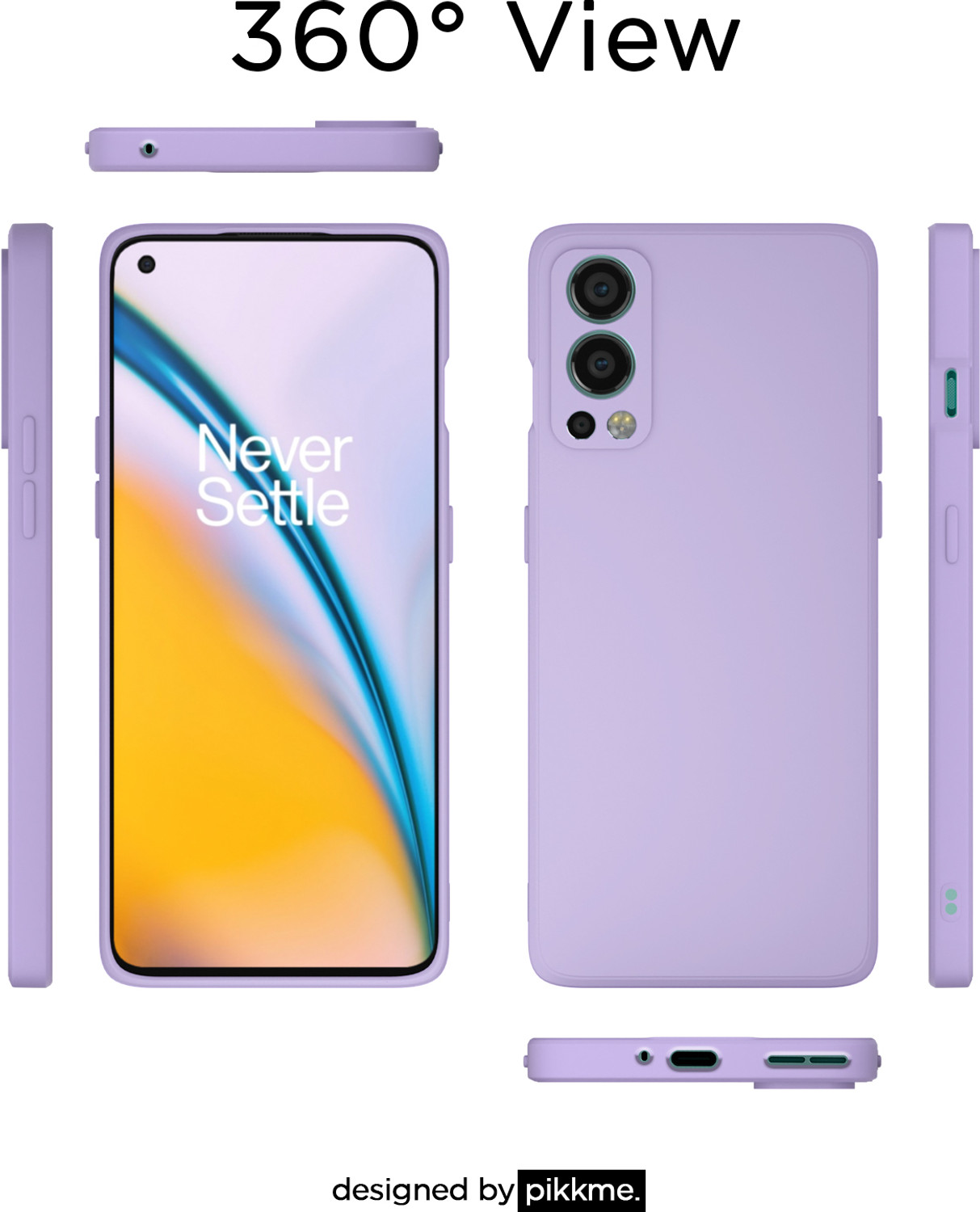 Image of Pikkme Back Cover for OnePlus Nord 2 5G