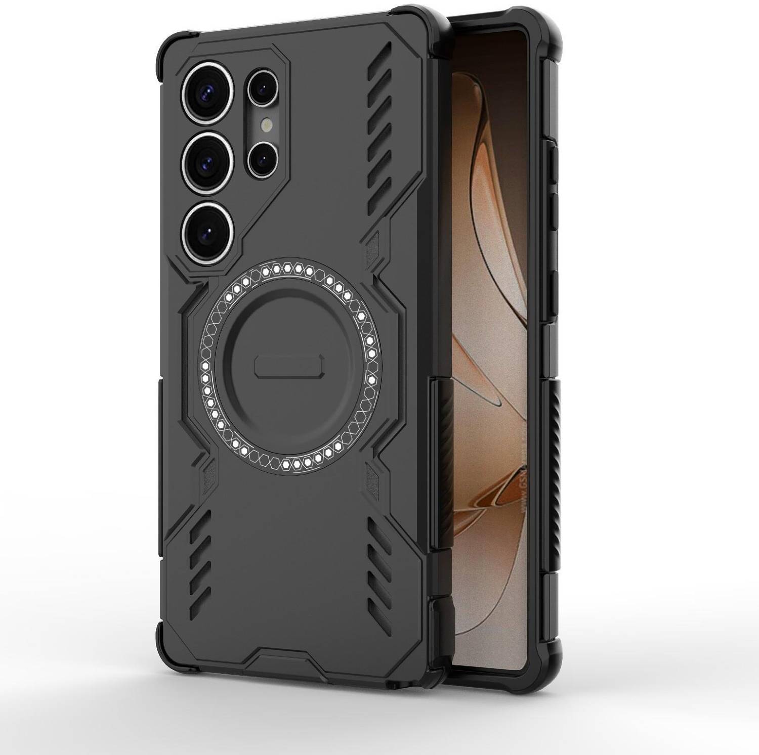 Binzokase Back Cover for Samsung Galaxy S25 Ultra 5G