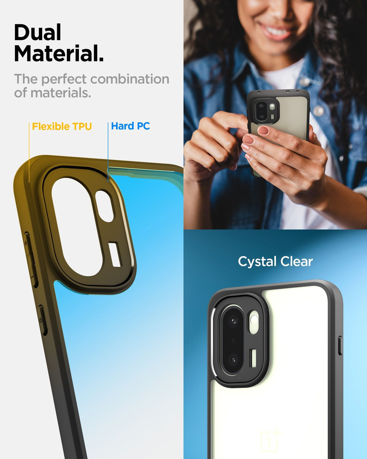 Image of Spigen Sand Crystal Back Cover for OnePlus 15R