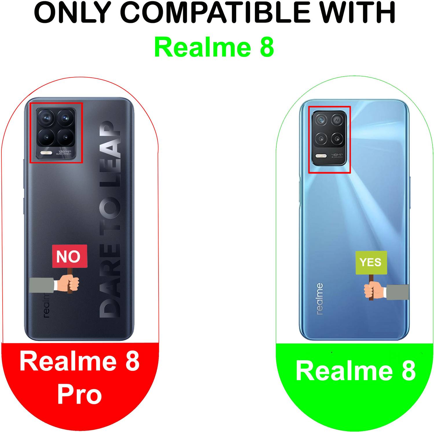 Custodia Cover per Realme 8 5G / Narzo 30 5G in TPU morbido