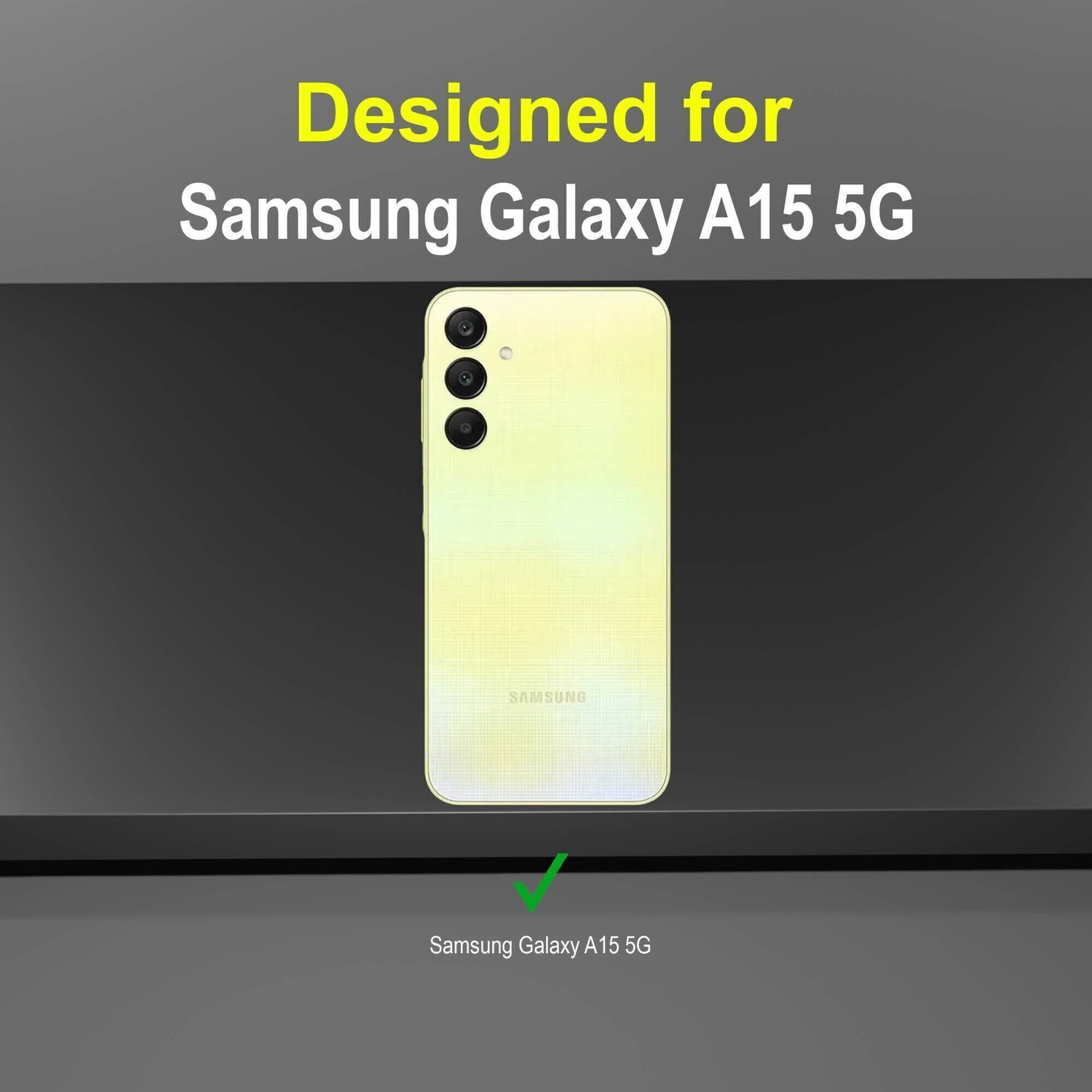 Image of SYOTT Back Cover for Samsung Galaxy A15 5G, Samsung A15