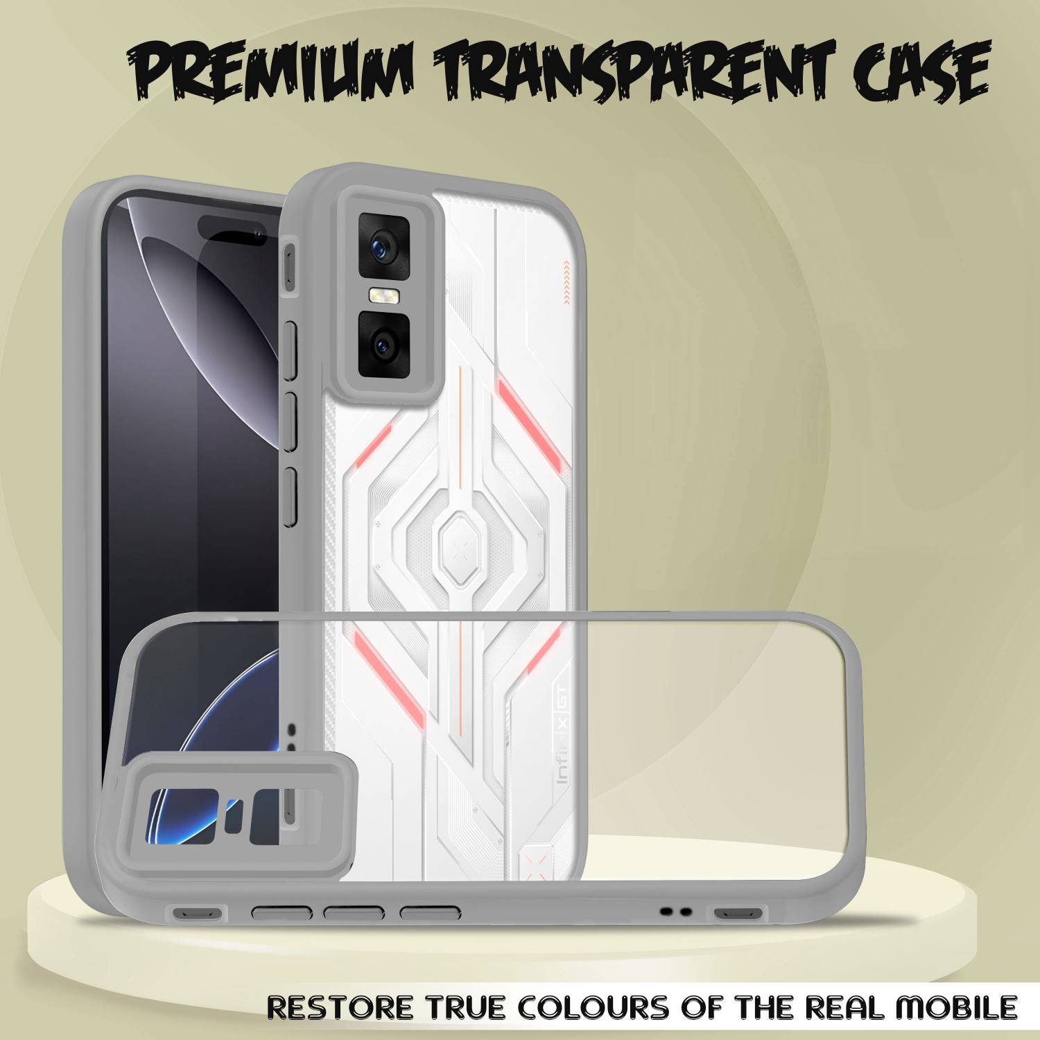 V-TAN Back Cover for Infinix GT 30 Pro - Image 5
