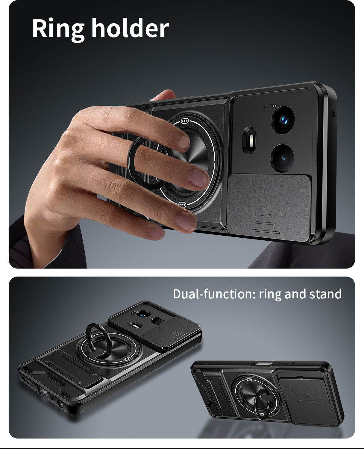 Image of Cover Alive Back Cover for Realme C67 5G