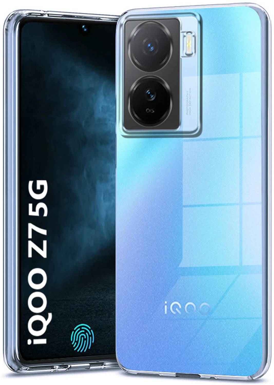 Fashionury Back Cover for iQOO Z7s 5G