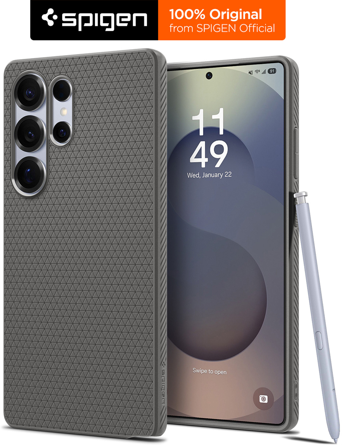 Image of Spigen Liquid Air Back Cover for Samsung Galaxy S25 Ultra
