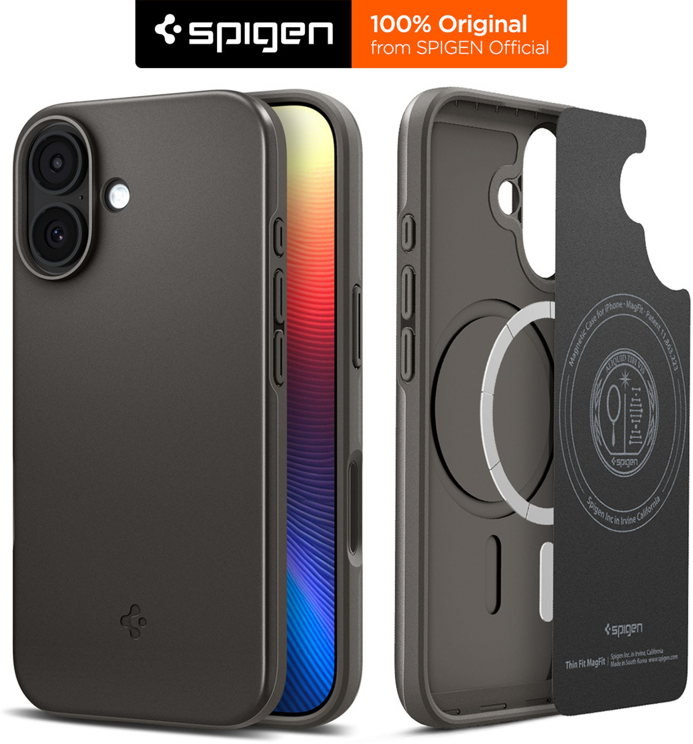 Image of Spigen Thin Fit MagFit Back Cover for iPhone 17
