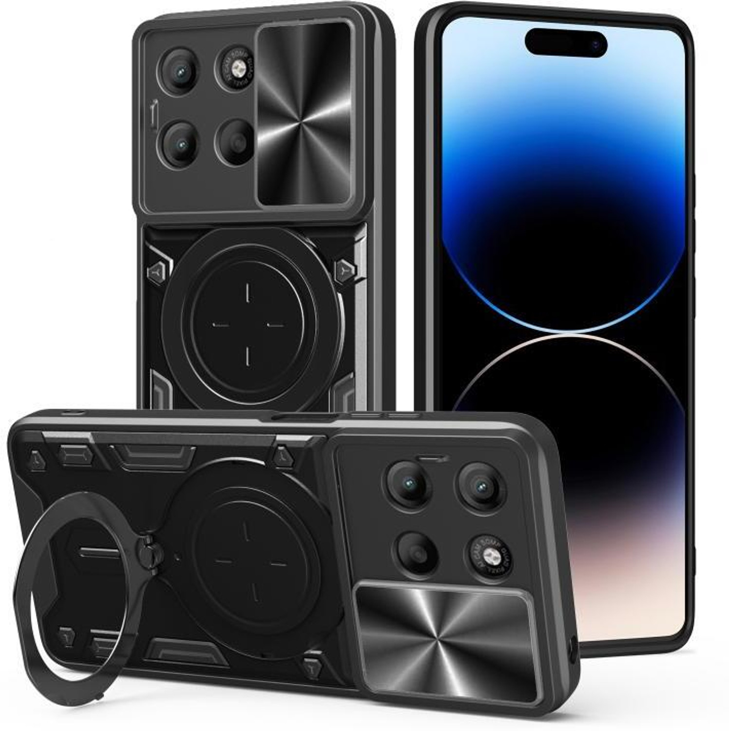 Image of Rugraj Motorola Moto Edge 60 Fusion 5G / Motorola Edge 60 Fusion 5G / Moto Edge 60 Fusion 5G Polycarbonate Back Cover