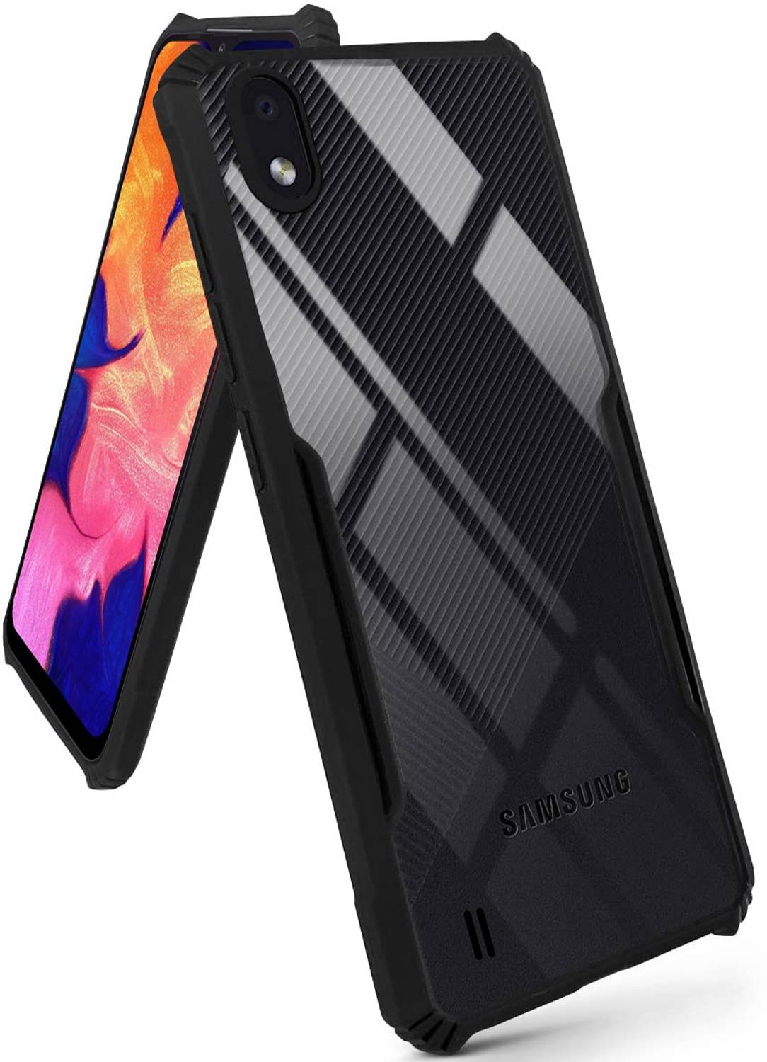 aadhvik Back Cover for Samsung Galaxy A10 Black - Image 3