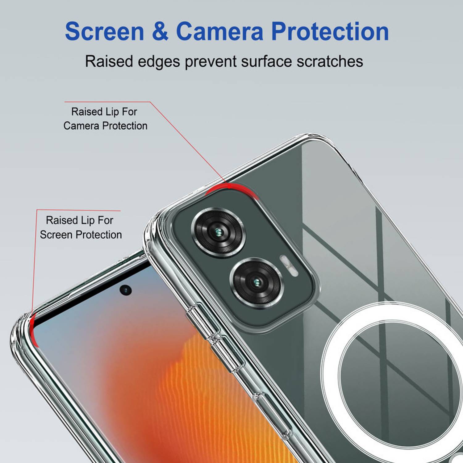 Cermarise Back Cover for Motorola g45 5G - Image 3