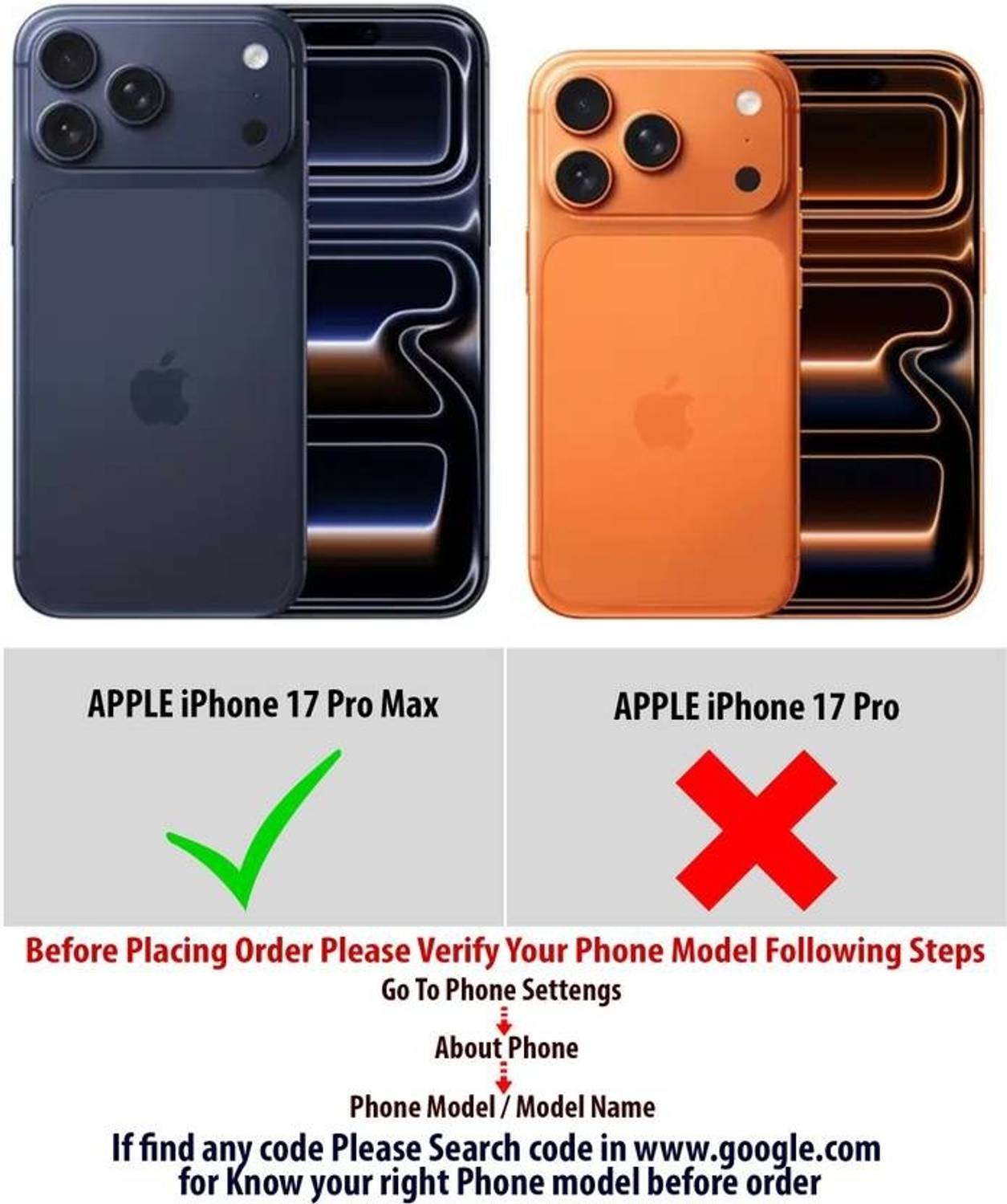 FAZAKA Back Cover for APPLE iPhone 17 Pro Max | ASH DITTO - FAZAKA