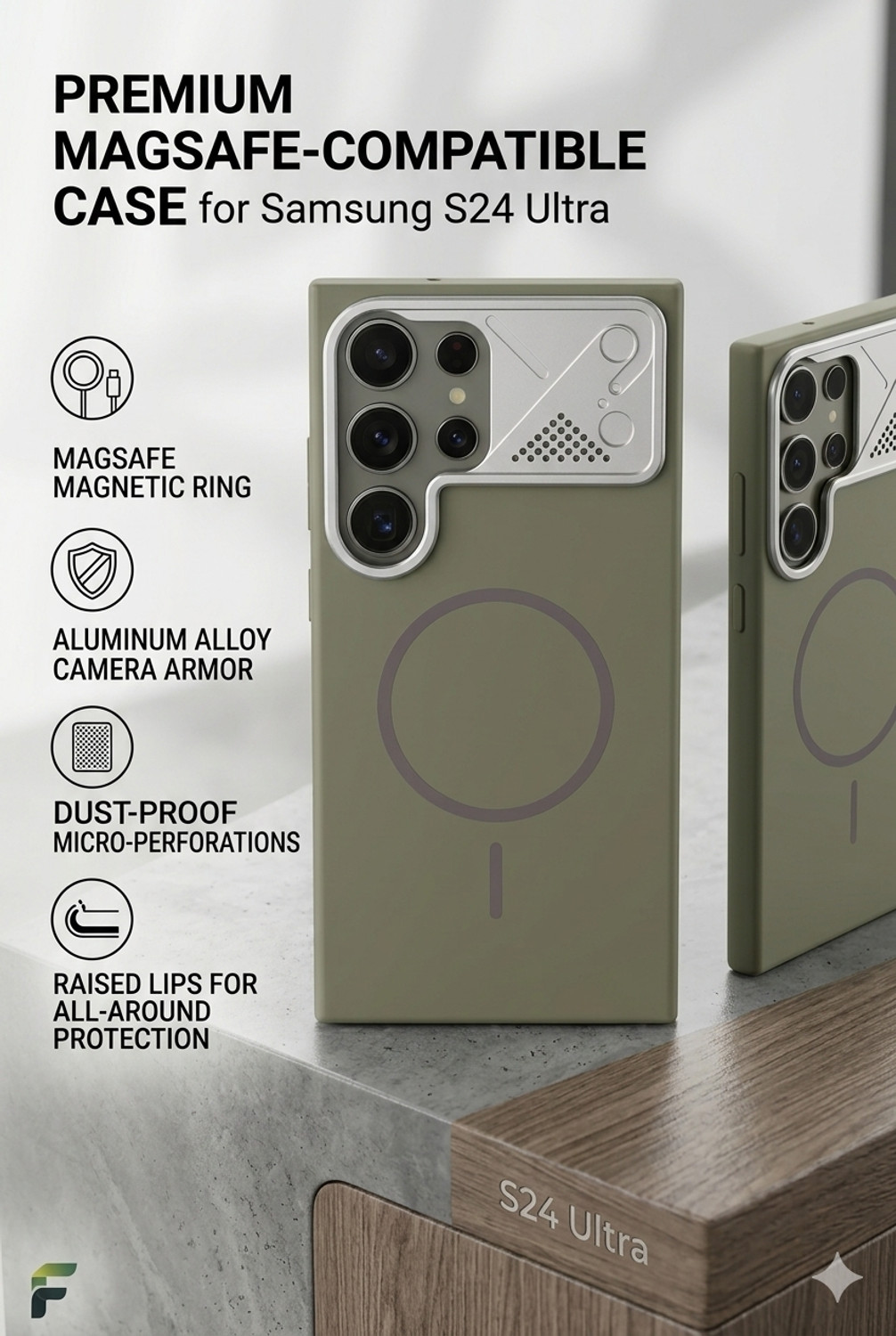 Image of shiv shambhu enterprise Back Cover for Samsung galaxy S24 ultra