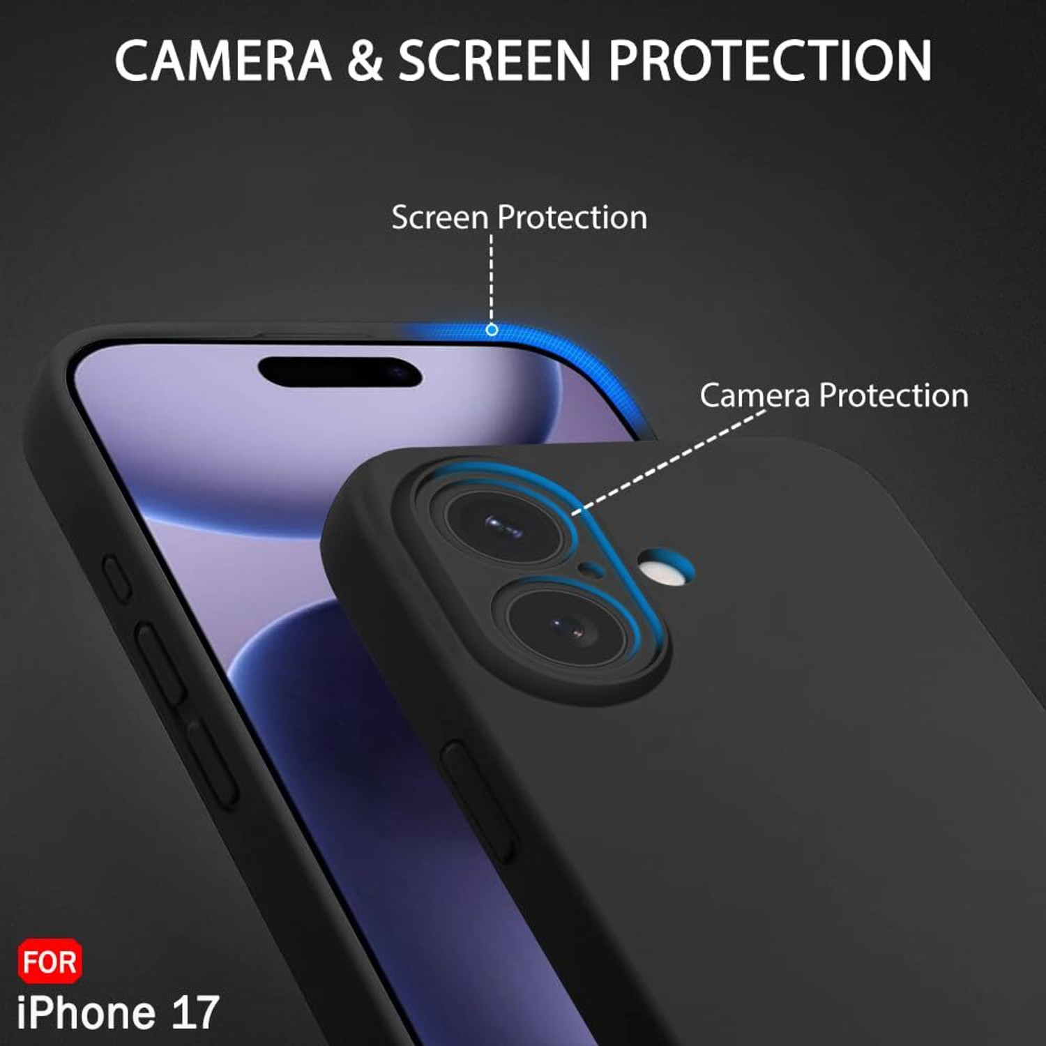 Image of Caseline Back Cover for Apple Iphone 17, Apple Iphone 17