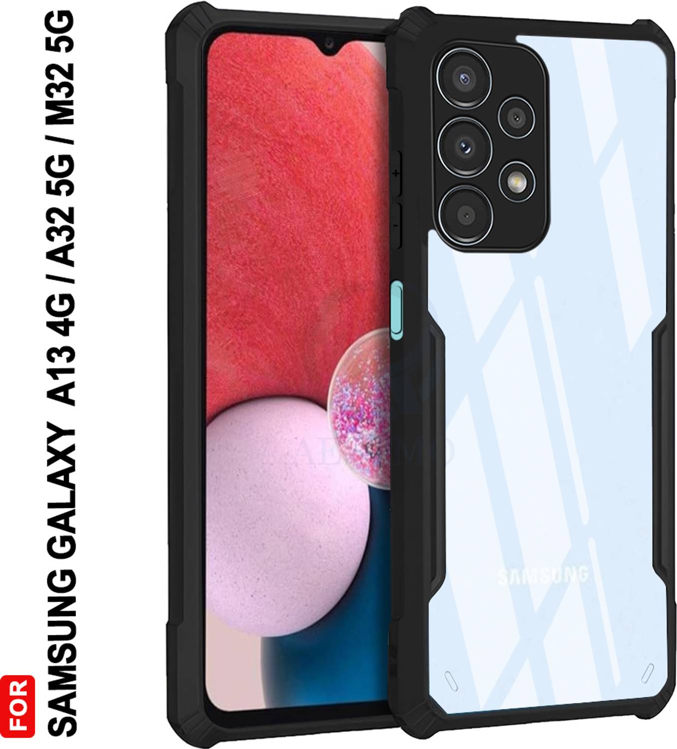 AESTMO Back Cover for Samsung Galaxy A13 4G, Samsung Galaxy A13