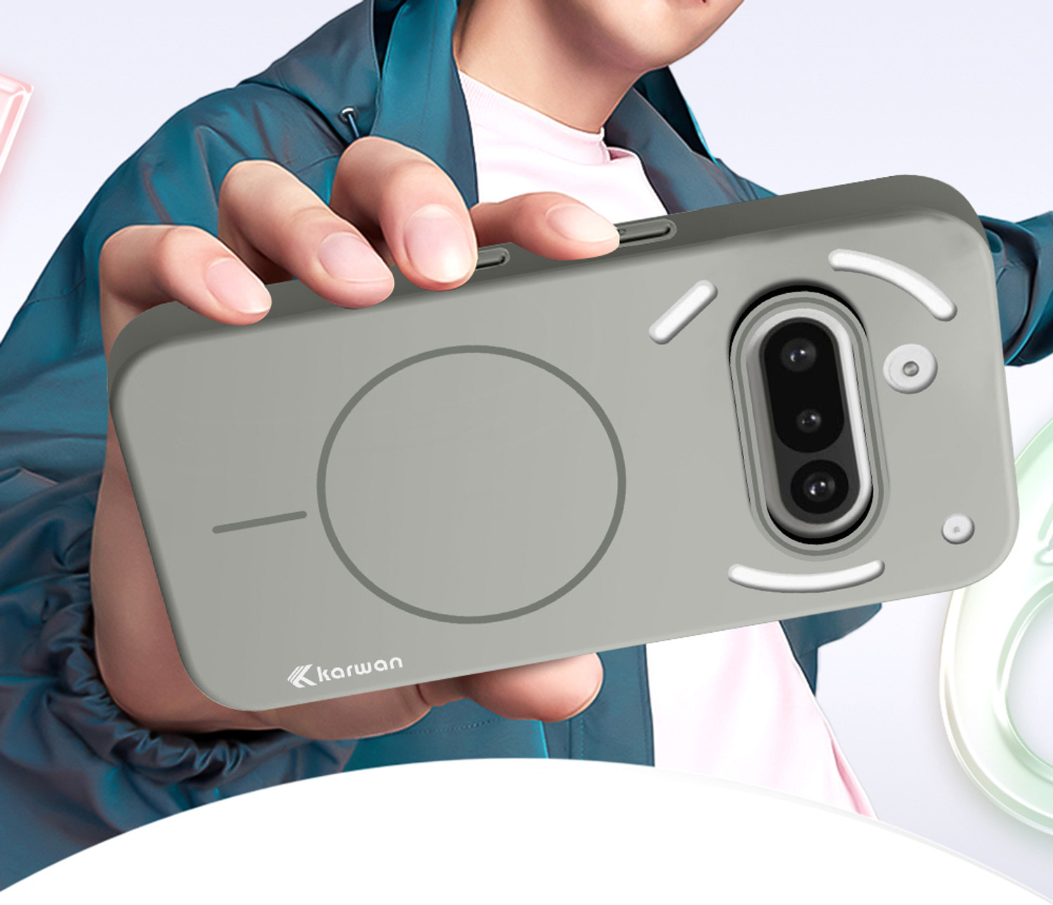Image of KARWAN Back Cover for Nothing Phone (3a)