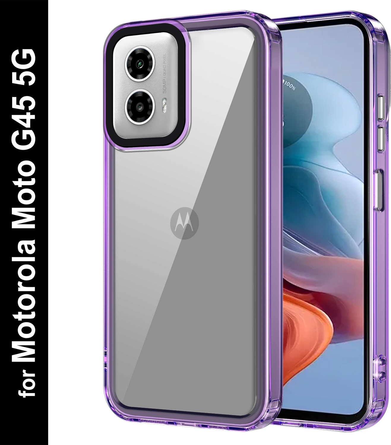 Image of Zapcase Back Cover for MOTOROLA g45 5G