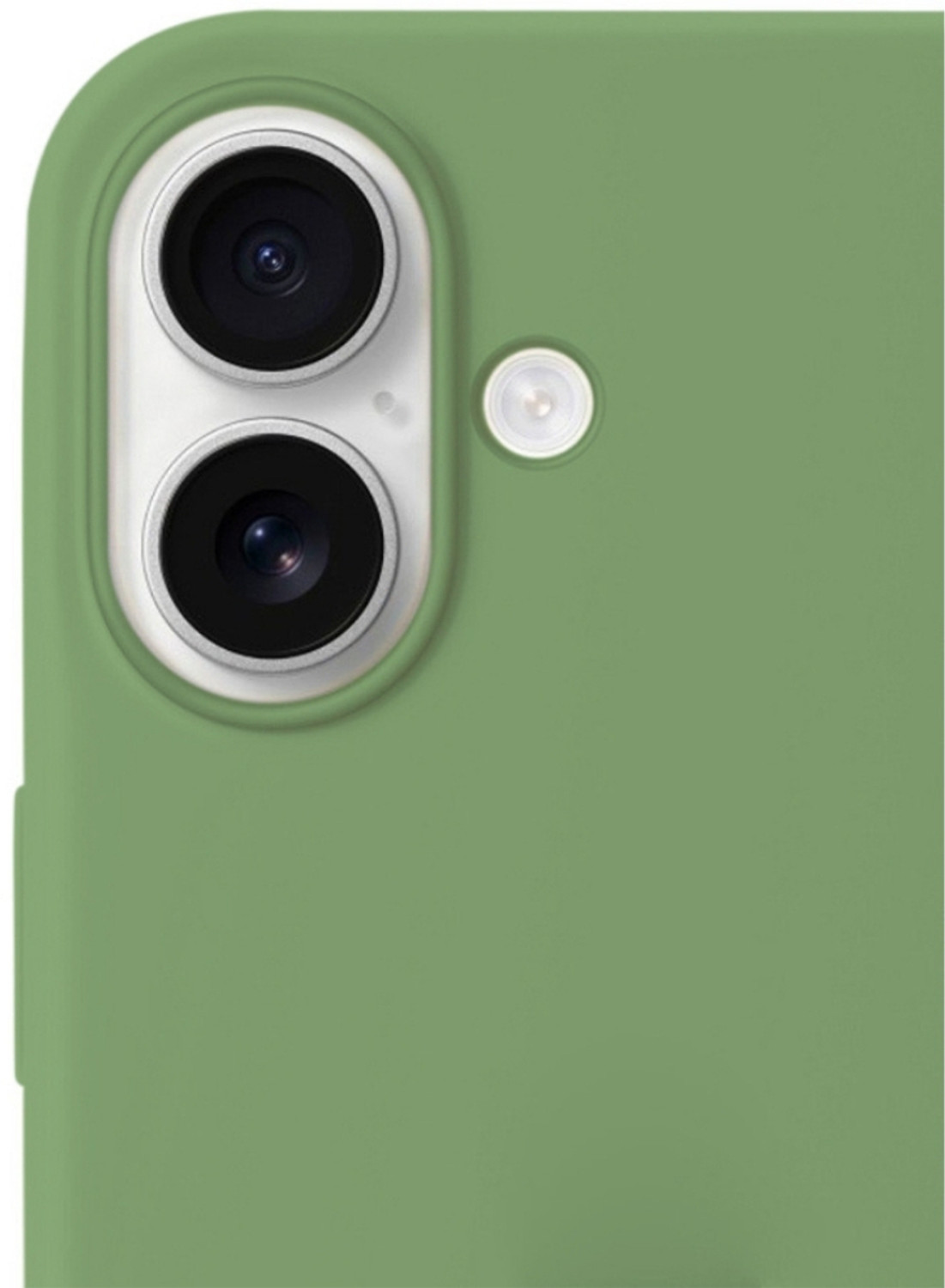 Image of FABULANE Back Cover for IPHONE 17 (Green, Shock Proof, Silicon, Pack of: 1)