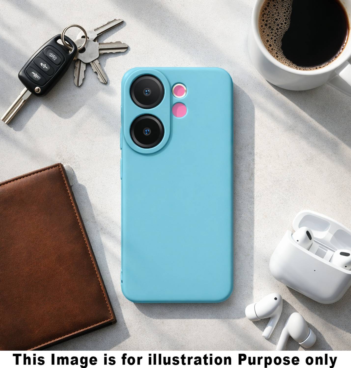 HUPSHY Back Cover for realme Narzo 90x 5G Green - Image 4