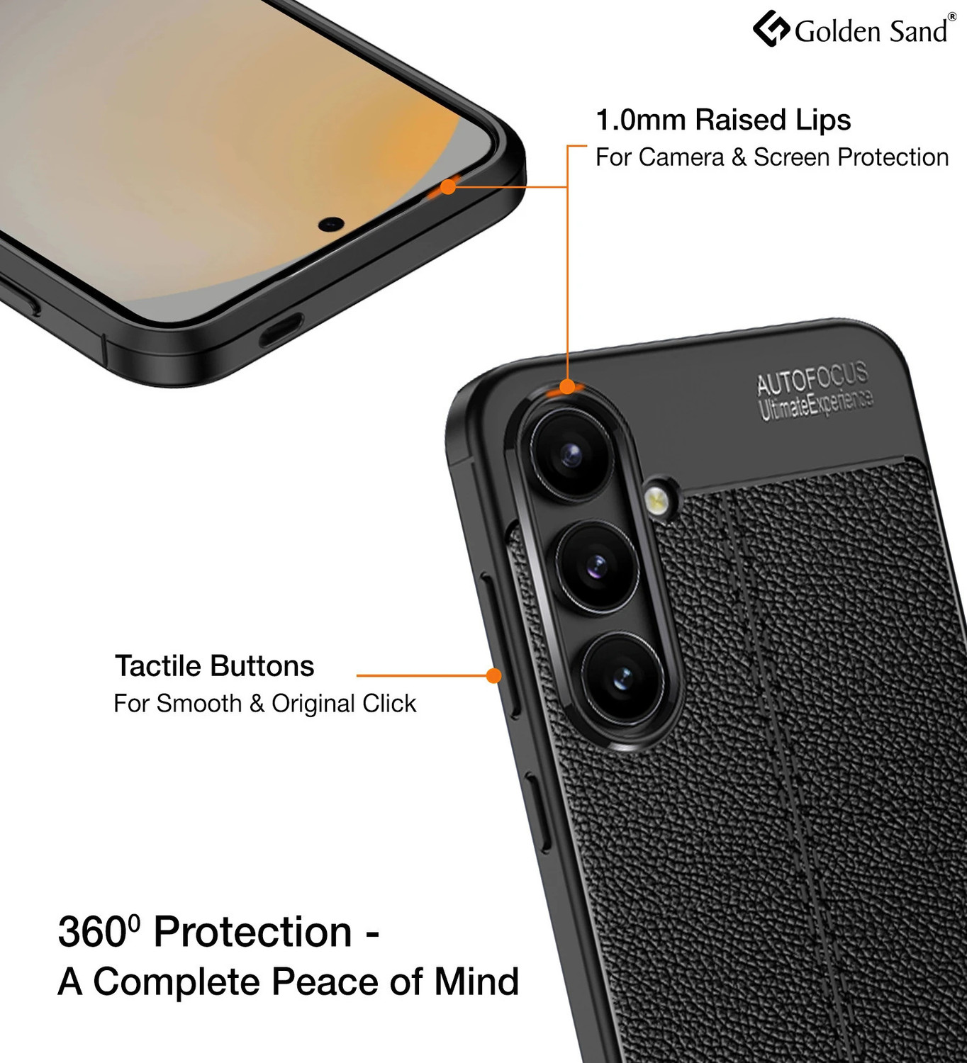 Image of Golden Sand Back Cover for SAMSUNG Galaxy S24 FE 5G