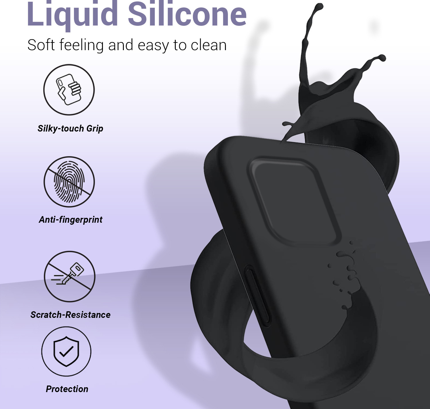 Image of Coverskart Back Cover for POCO X6 5G
