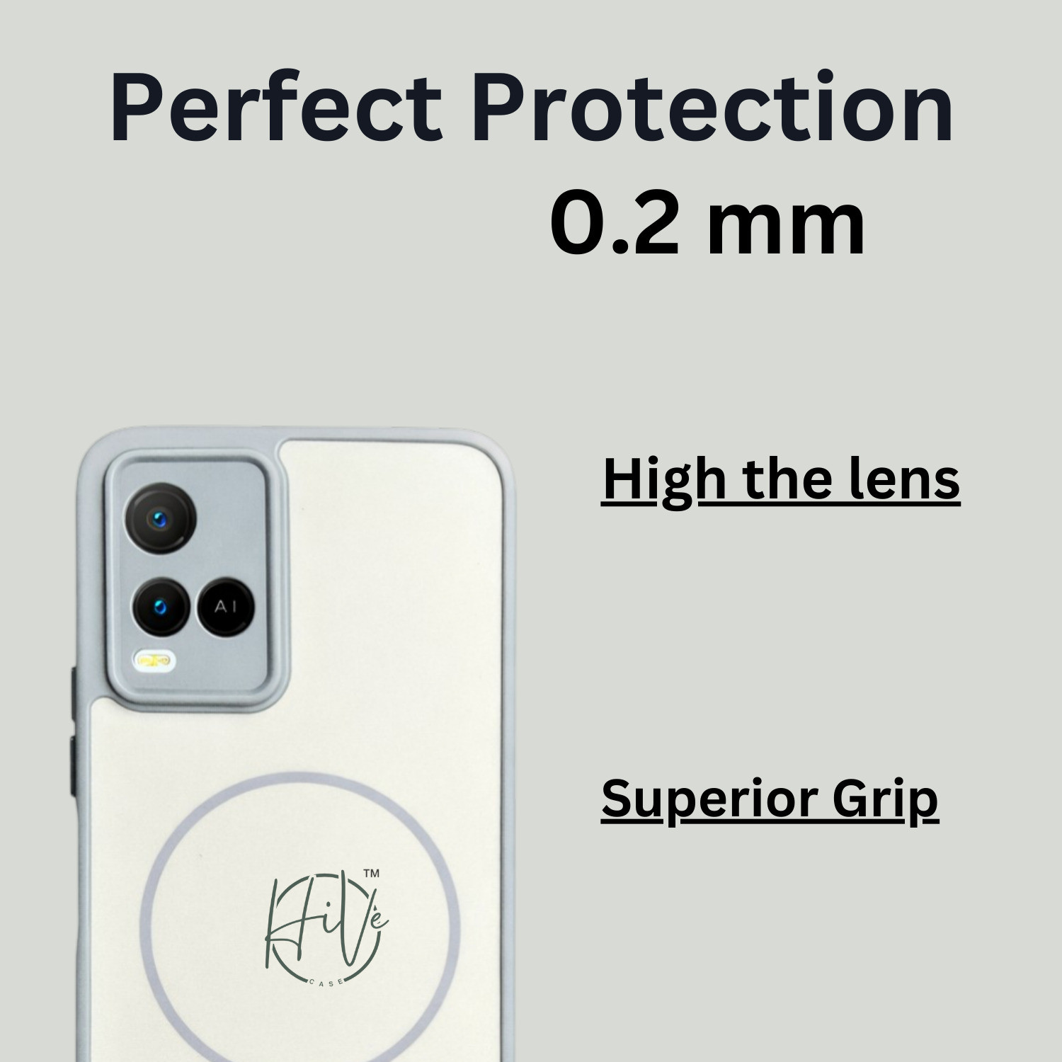 Image of Hive Back Cover for Vivo Y21, Vivo Y33S, Vivo Y21T, Vivo Y33L