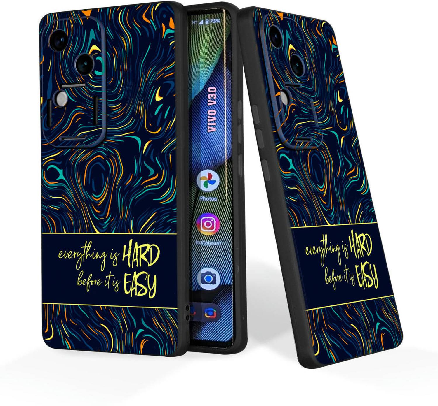7printzone Back Cover for Vivo V30