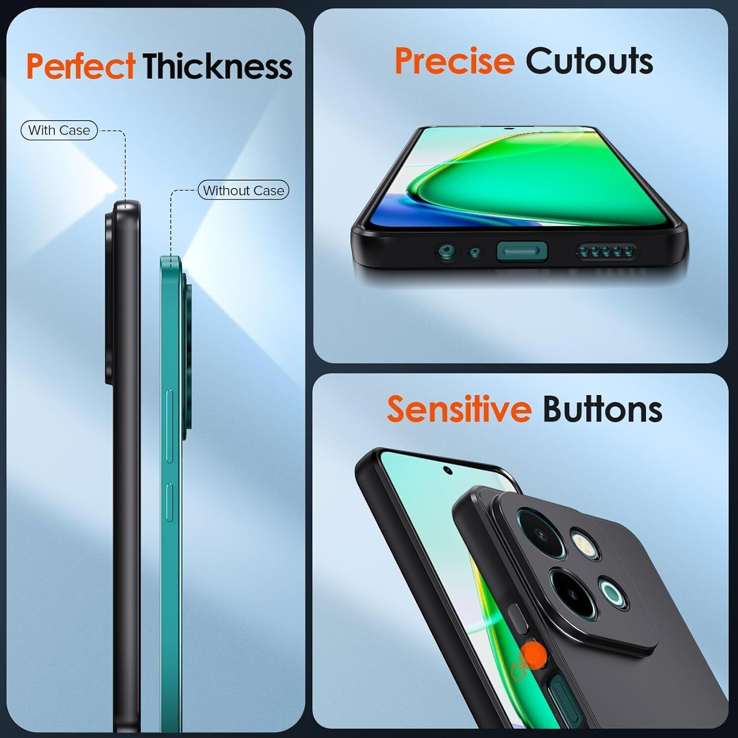 Image of Lustree Back Cover for vivo T5x 5G