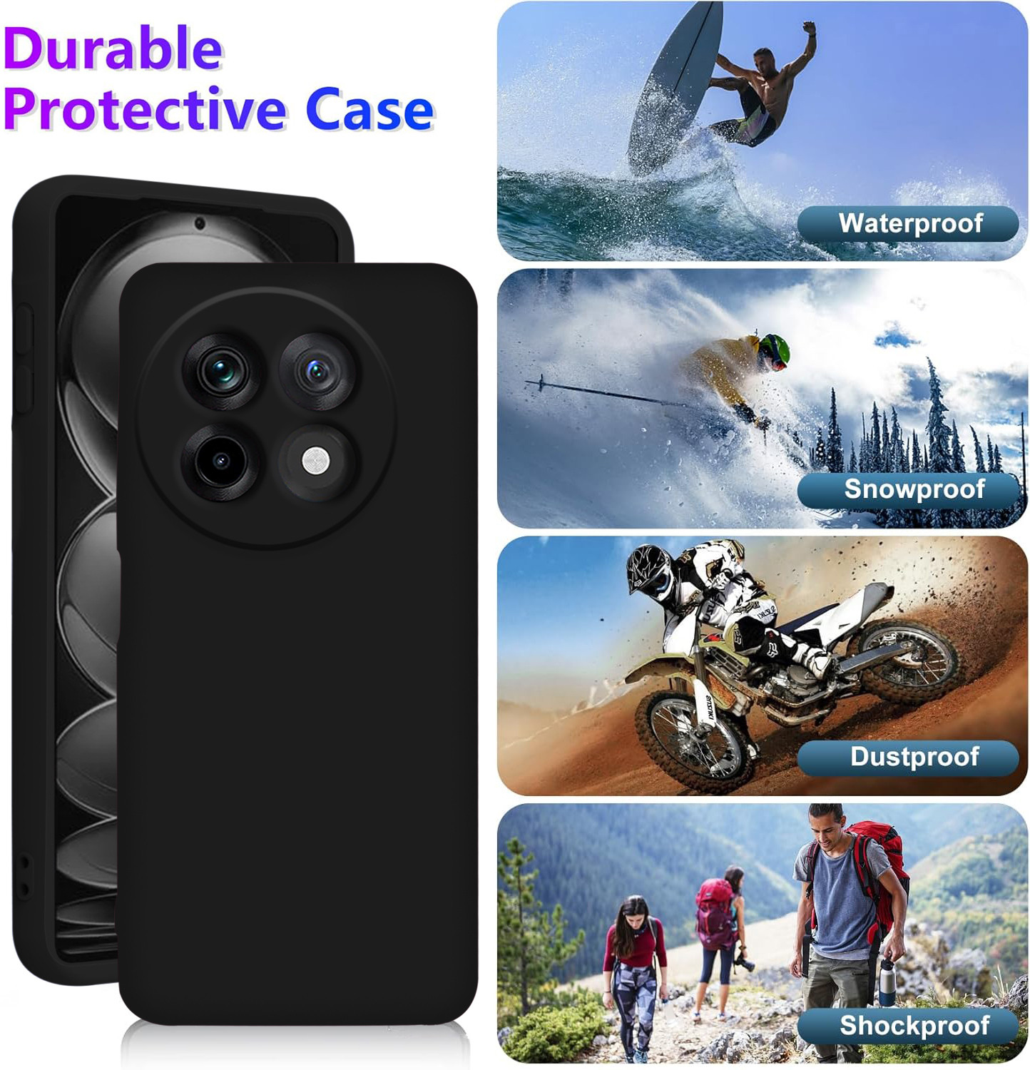 Image of TRUEUPGRADE Back Cover for OnePlus 13R 5G