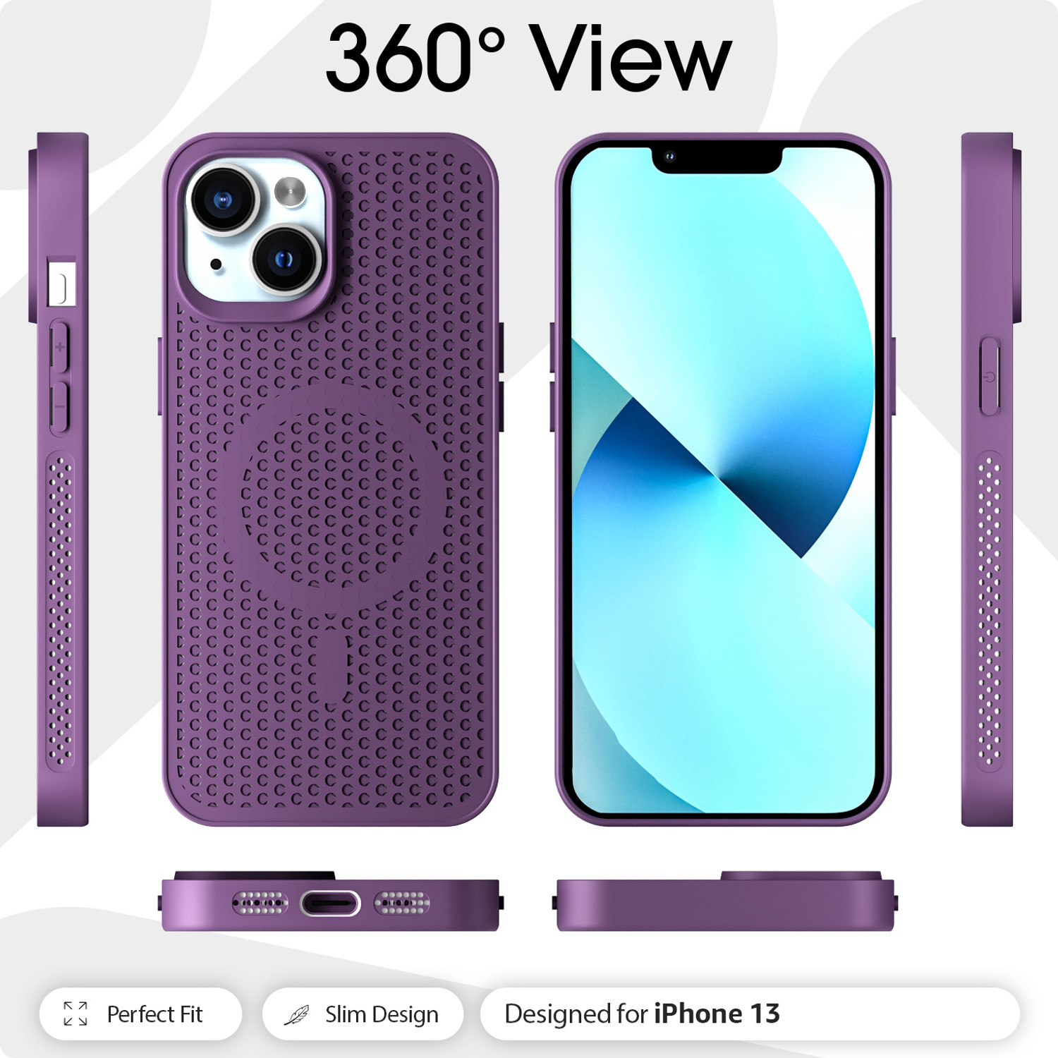 Image of Pikkme Back Cover for Apple iPhone 13