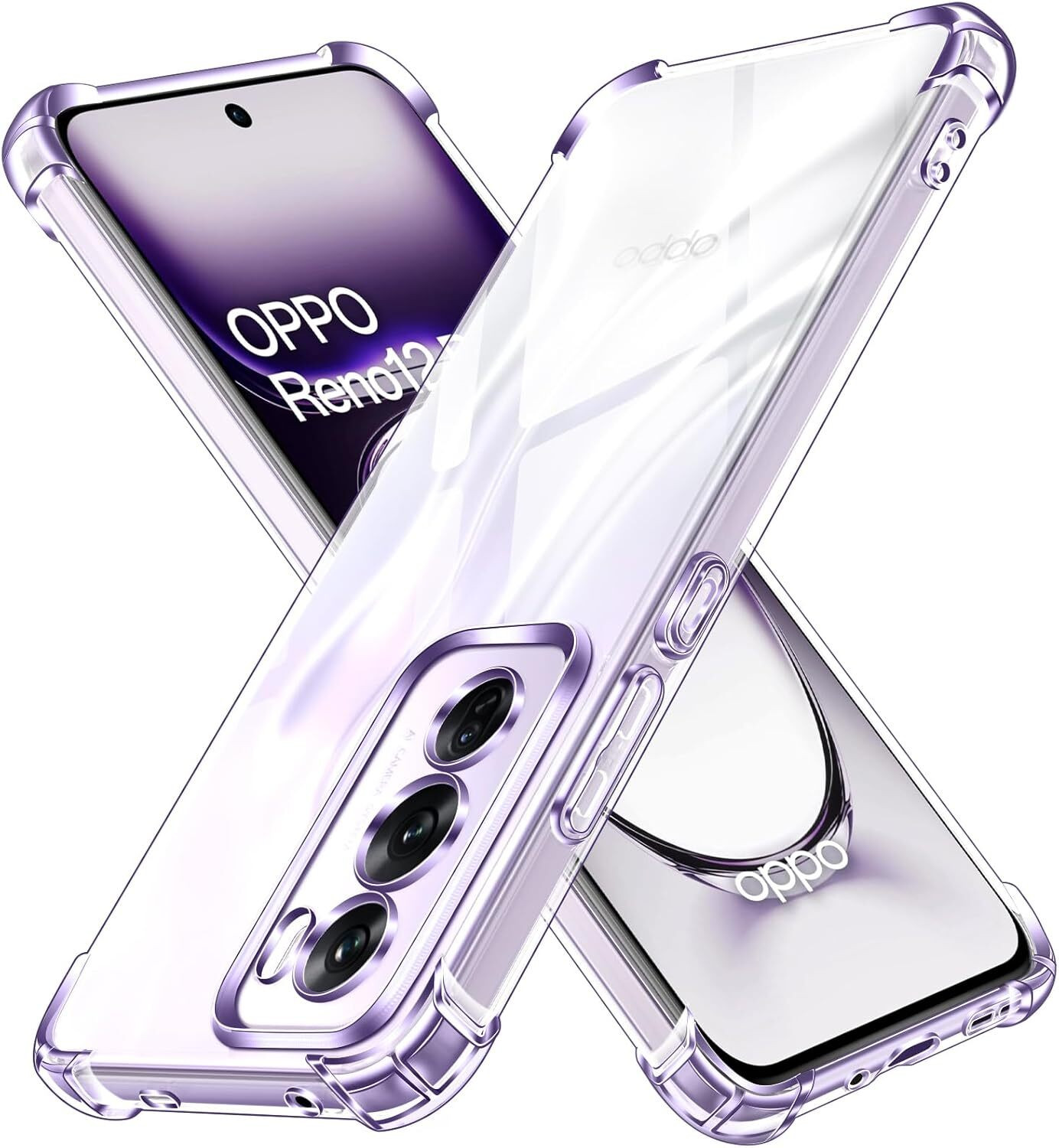 Image of CLOVYR Back Cover for Oppo Reno 12 Pro 5G