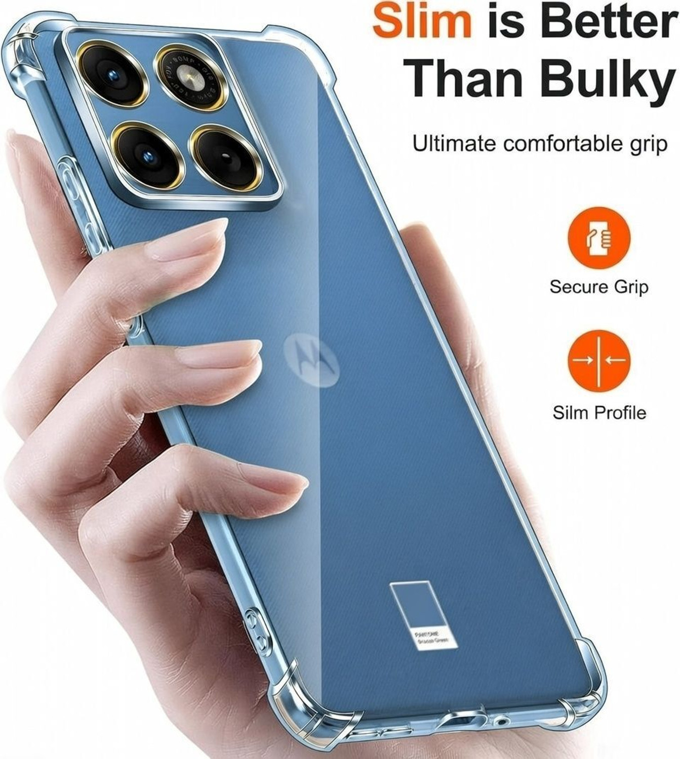 Image of Lustree Back Cover for Motorola Moto G57 Power 5G, Motorola Moto G67 Power 5G