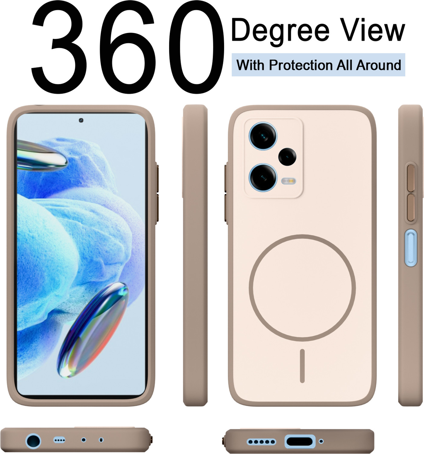 Image of KartV Back Cover for Redmi Note 12 Pro 5G