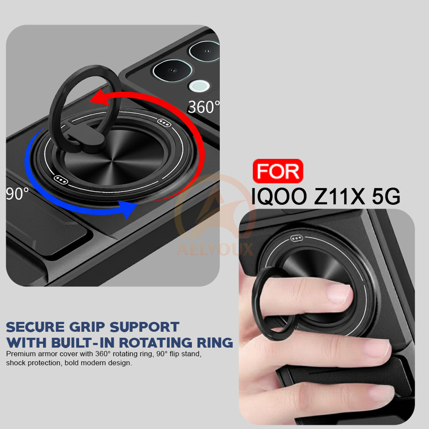 Image of AelVouX Back Cover for iQOO Z11X 5G