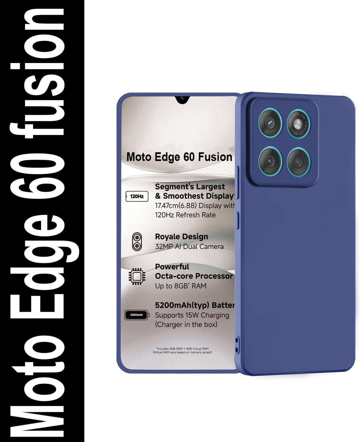 Image of Knotyy Back Cover for MOTOROLA Edge 60 Fusion 5G