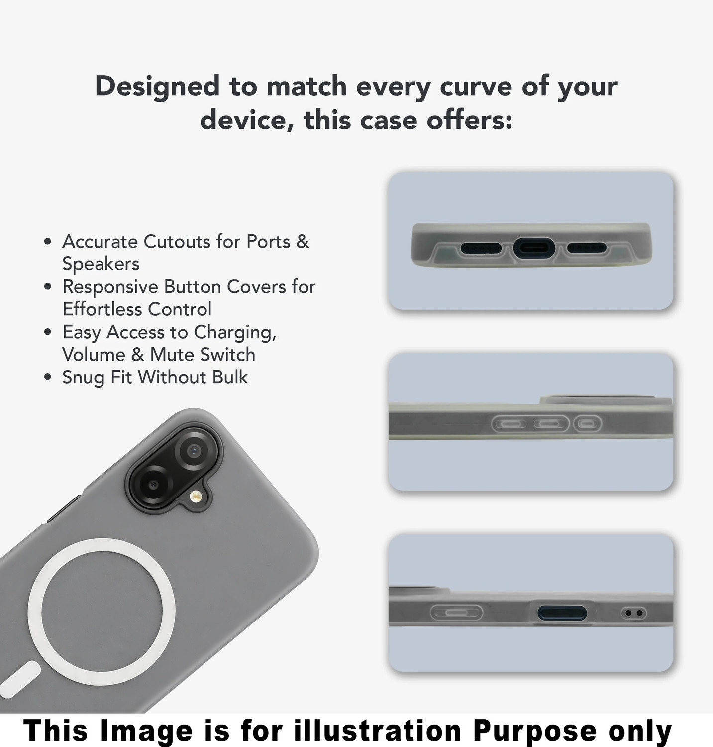 Image of AuraX Back Cover for REALME NARZO 90 5G