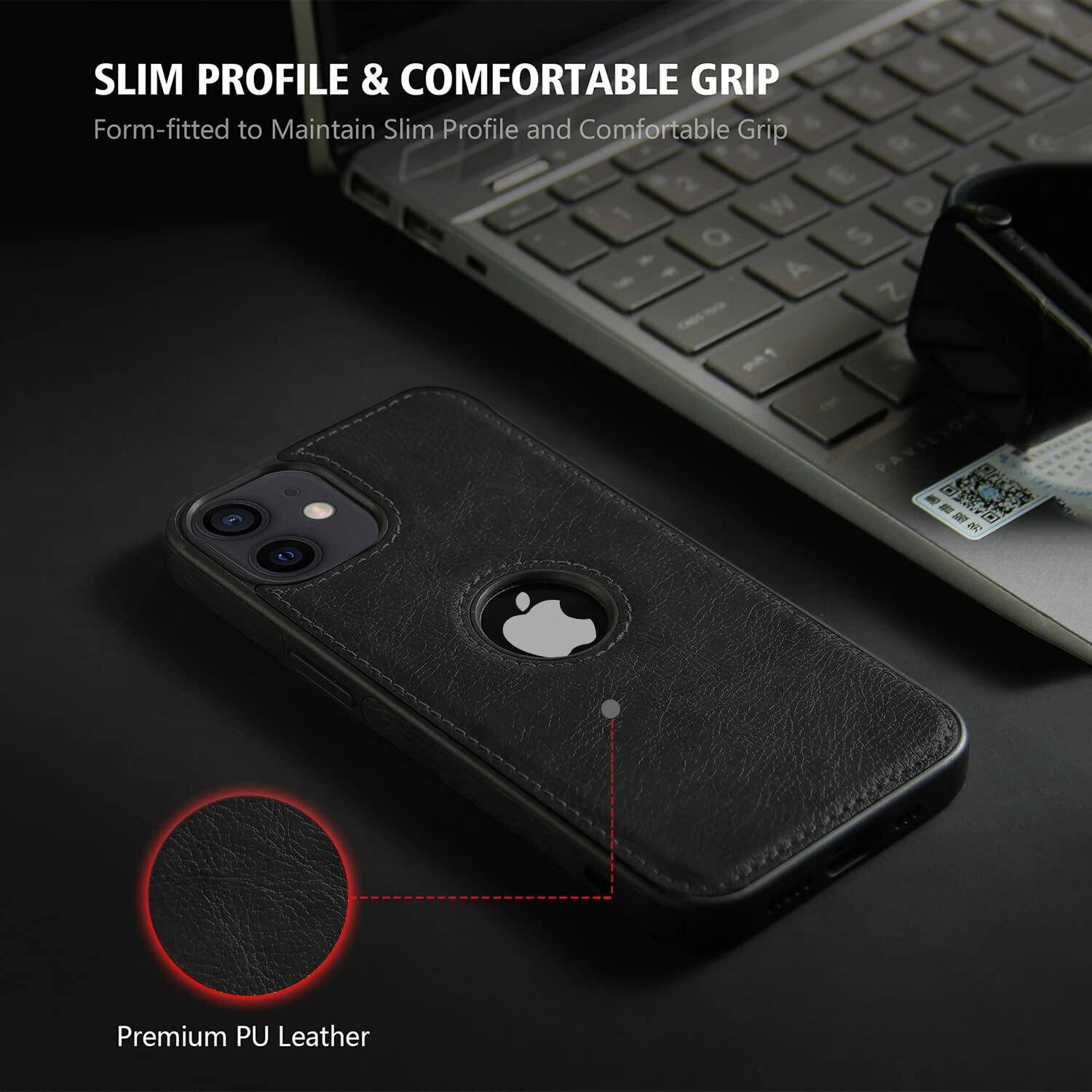 LENIENT Back Cover for iPhone 11 Black - Image 4