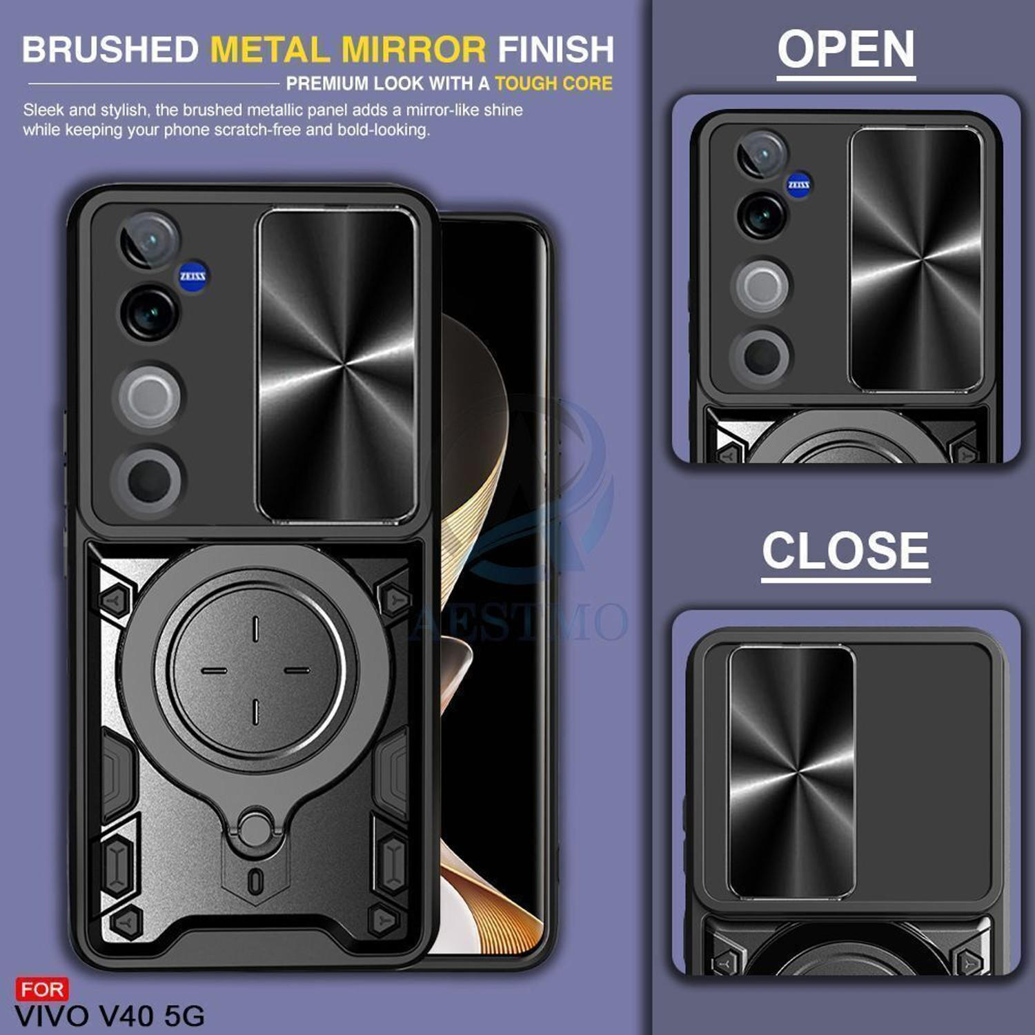Image of AESTMO Back Cover for vivo V40 5G