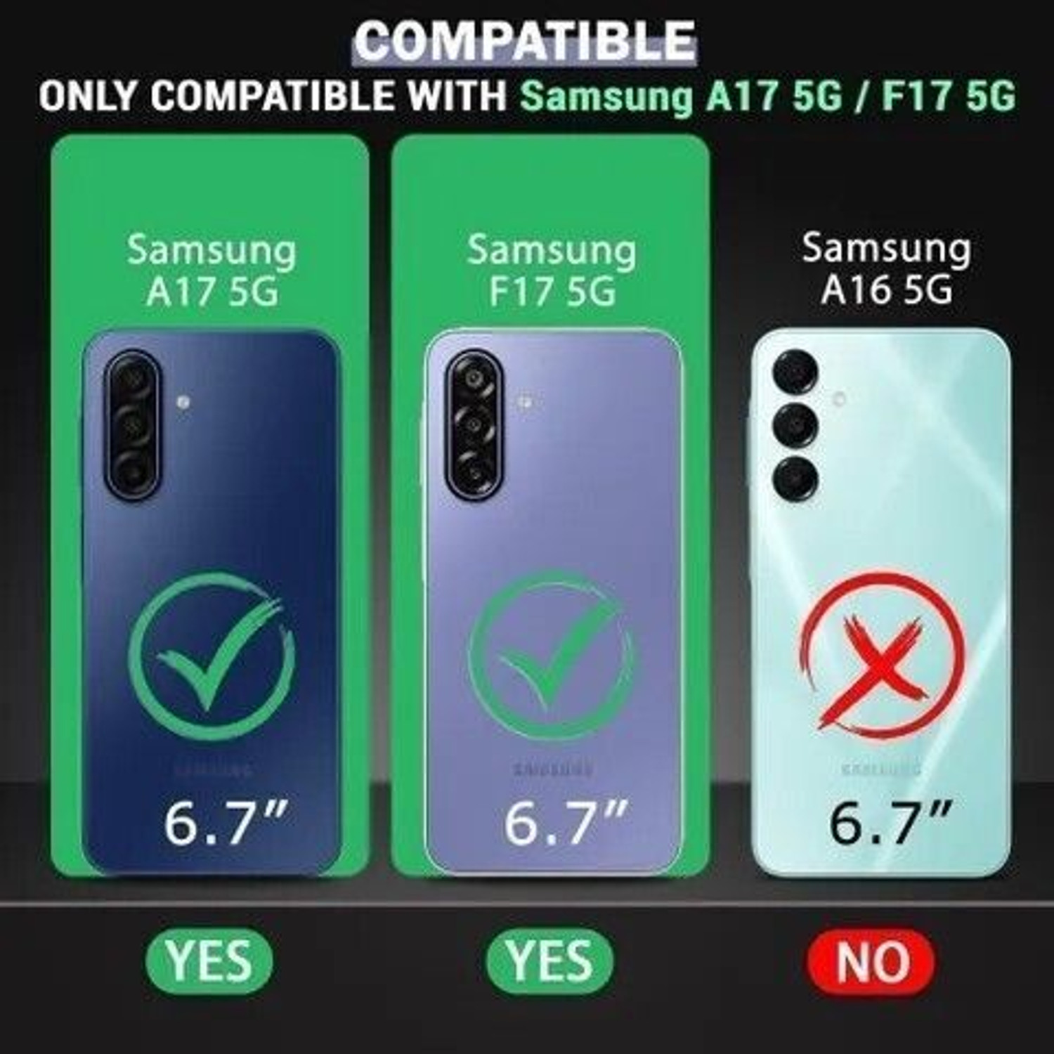Image of Big Wings Back Cover for SAMSUNG GALAXY A17 5G, SAMSUNG GALAXY F17 5G