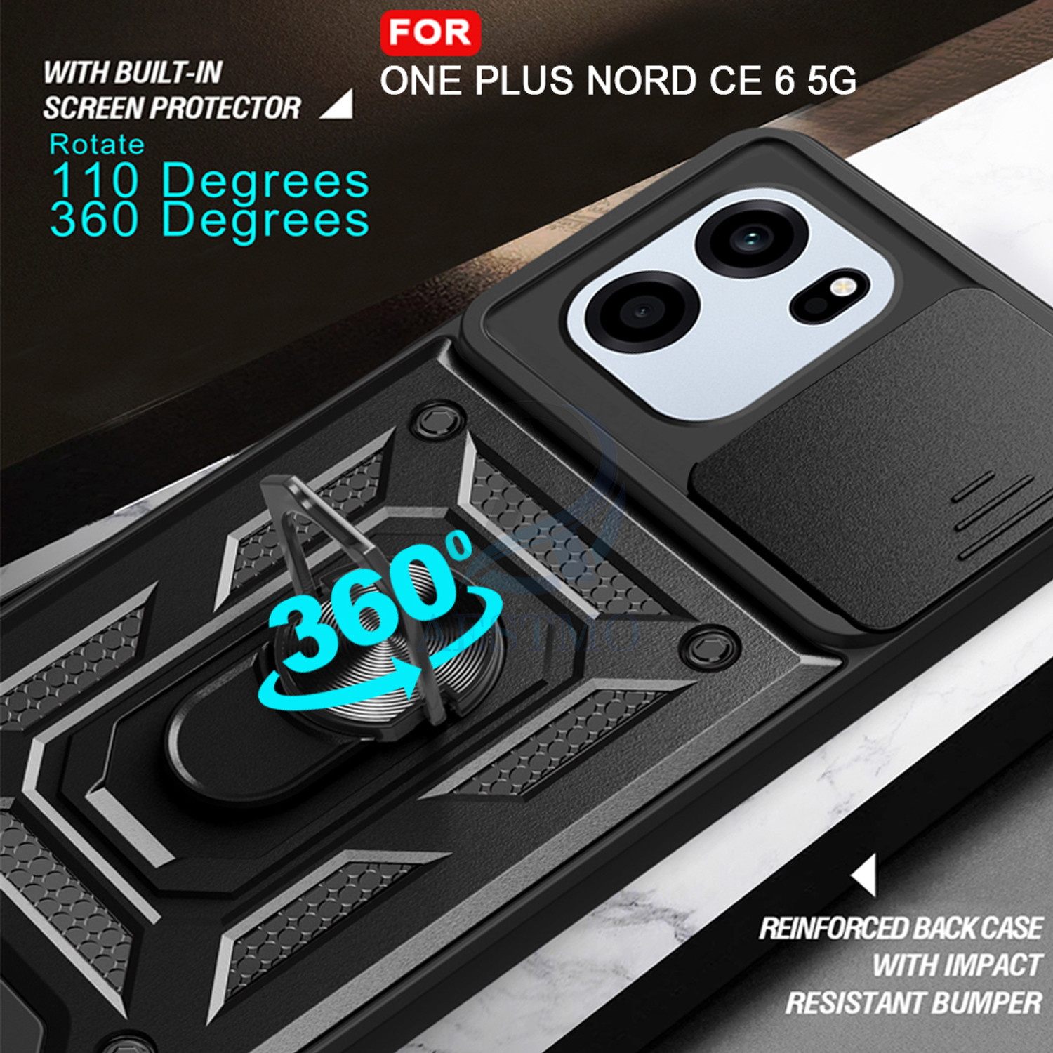 Image of AESTMO Back Cover for OnePlus Nord CE 6 5G