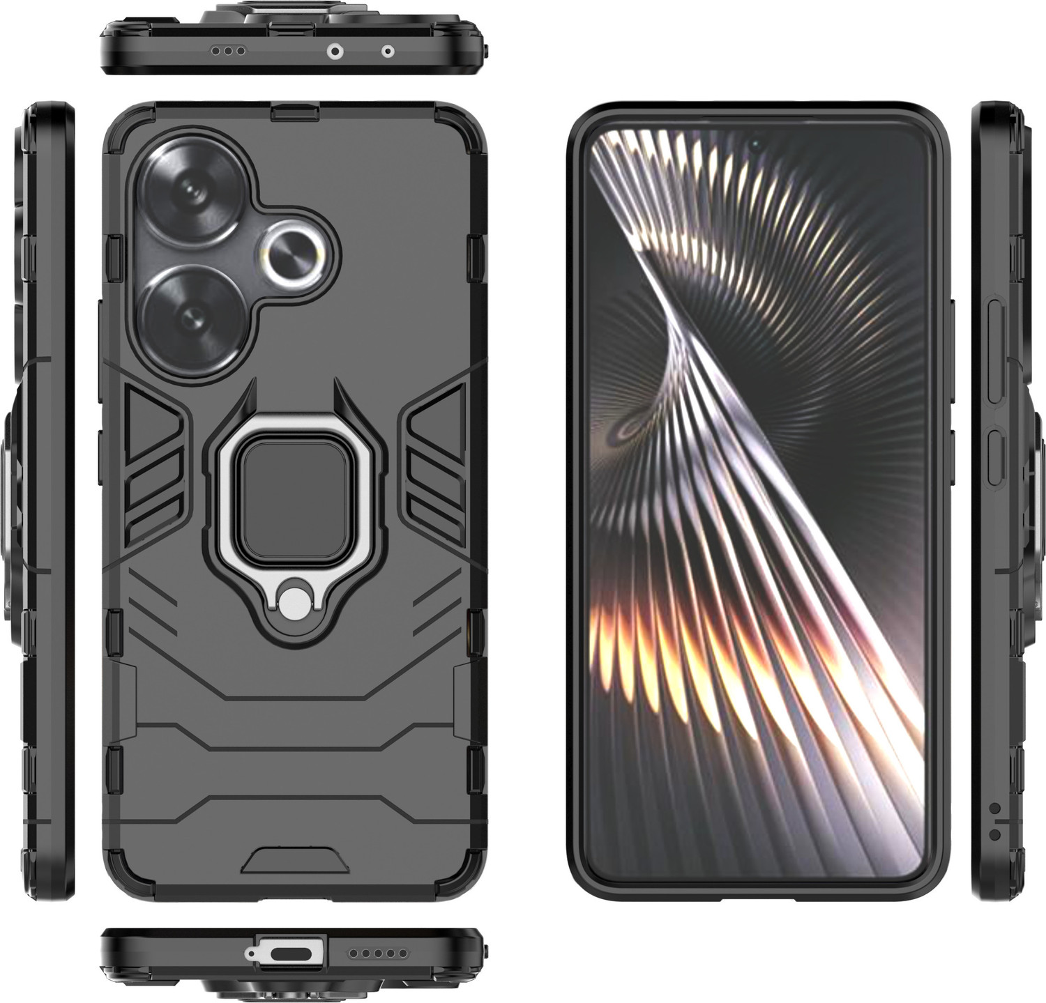 Image of Flipkart SmartBuy Back Cover for POCO F6 5G