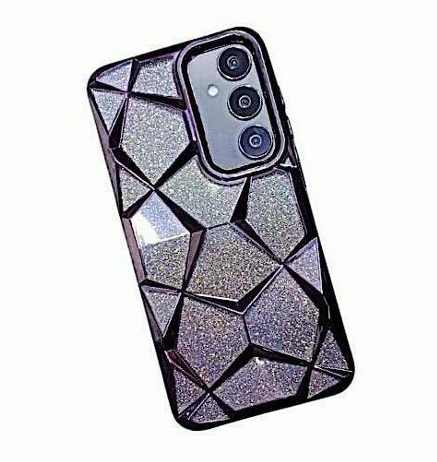 A3sprime Back Cover for Samsung Galaxy A16 5G |Soft TPU Fancy Stylish Design Shiny Bling Diamond Cover|