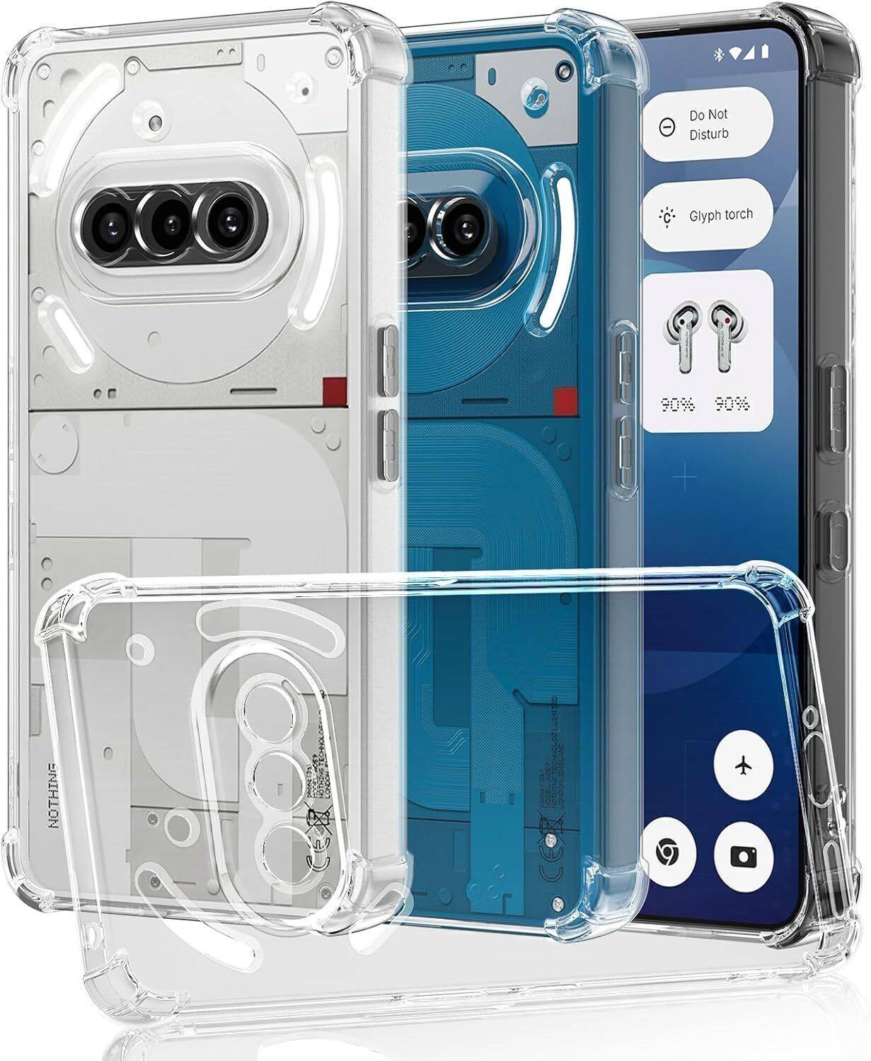 CLOYAAR Back Cover for Nothing Phone (3a)