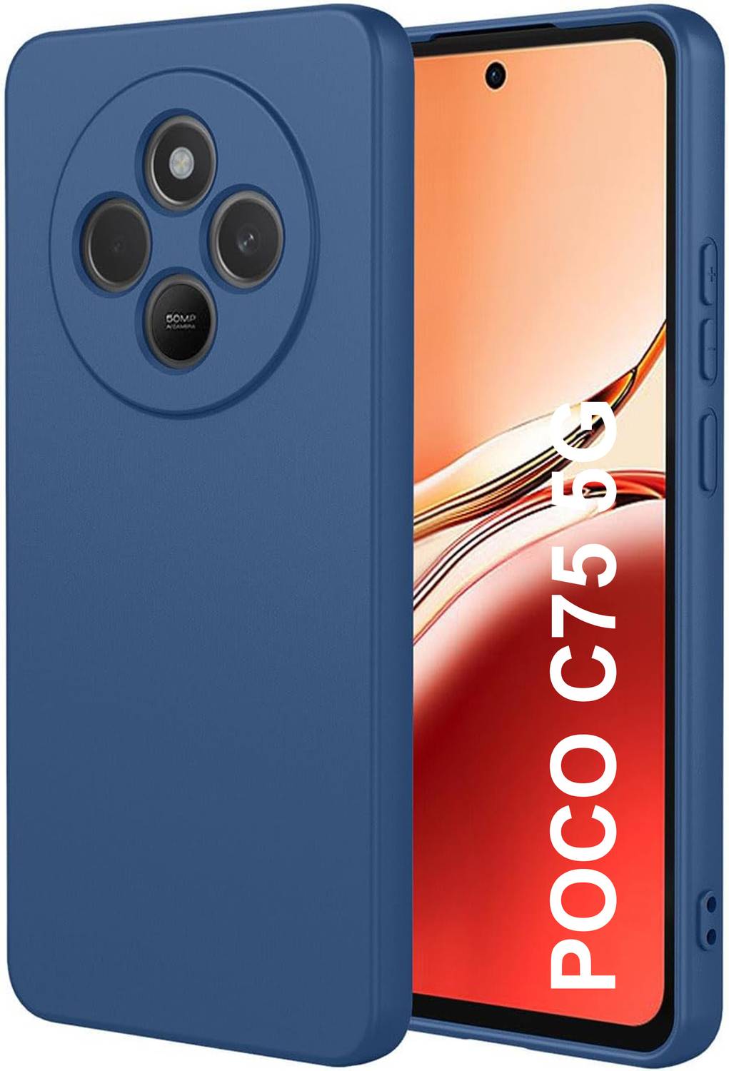 ADI Creations Back Cover for REDMI A4 5G, Redmi 14C 5G, POCO M7 5G, POCO C75 5G