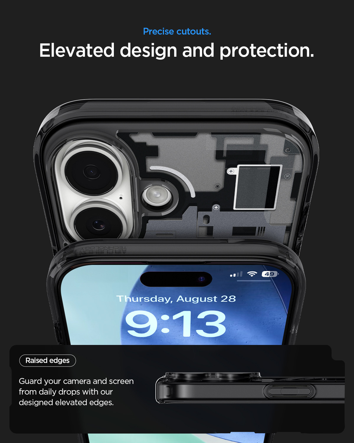Image of Spigen Ultra Hybrid MagFit Back Cover for iPhone 17