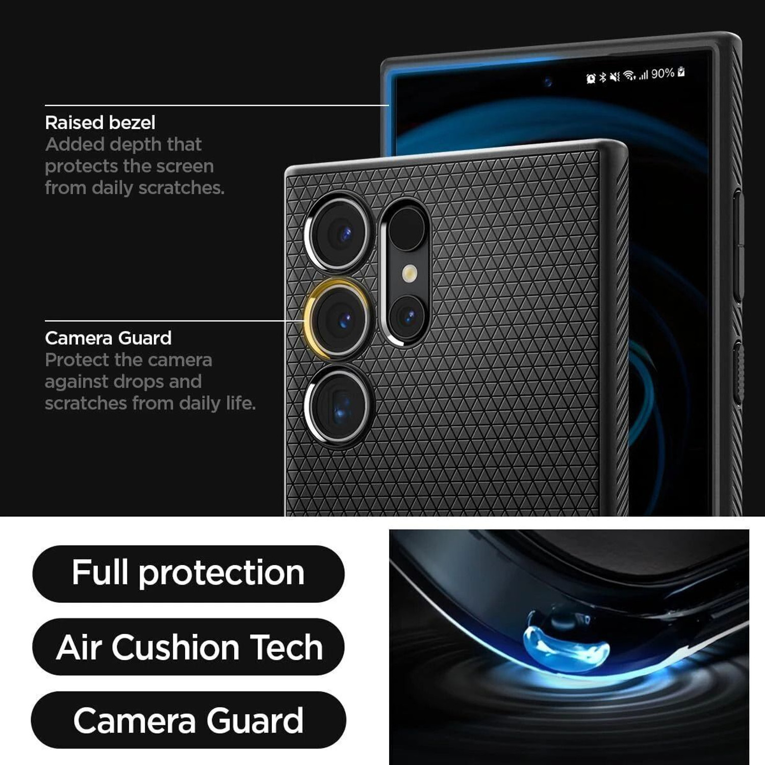 Image of Spigen Liquid Air Back Cover for Galaxy S24 Ultra