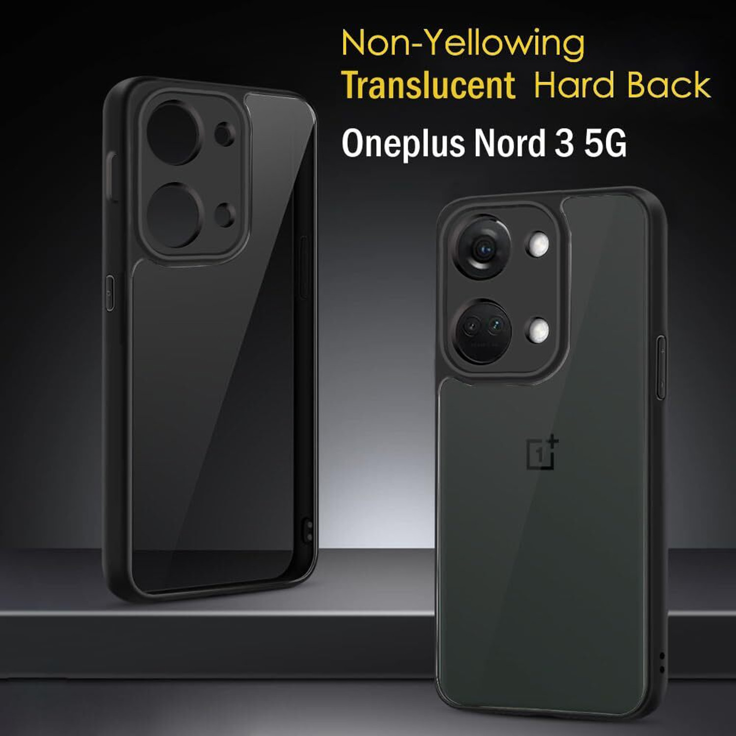 Image of RiverForest Back Cover for Oneplus Nord 3 5G, matte frosted design Plated Edge